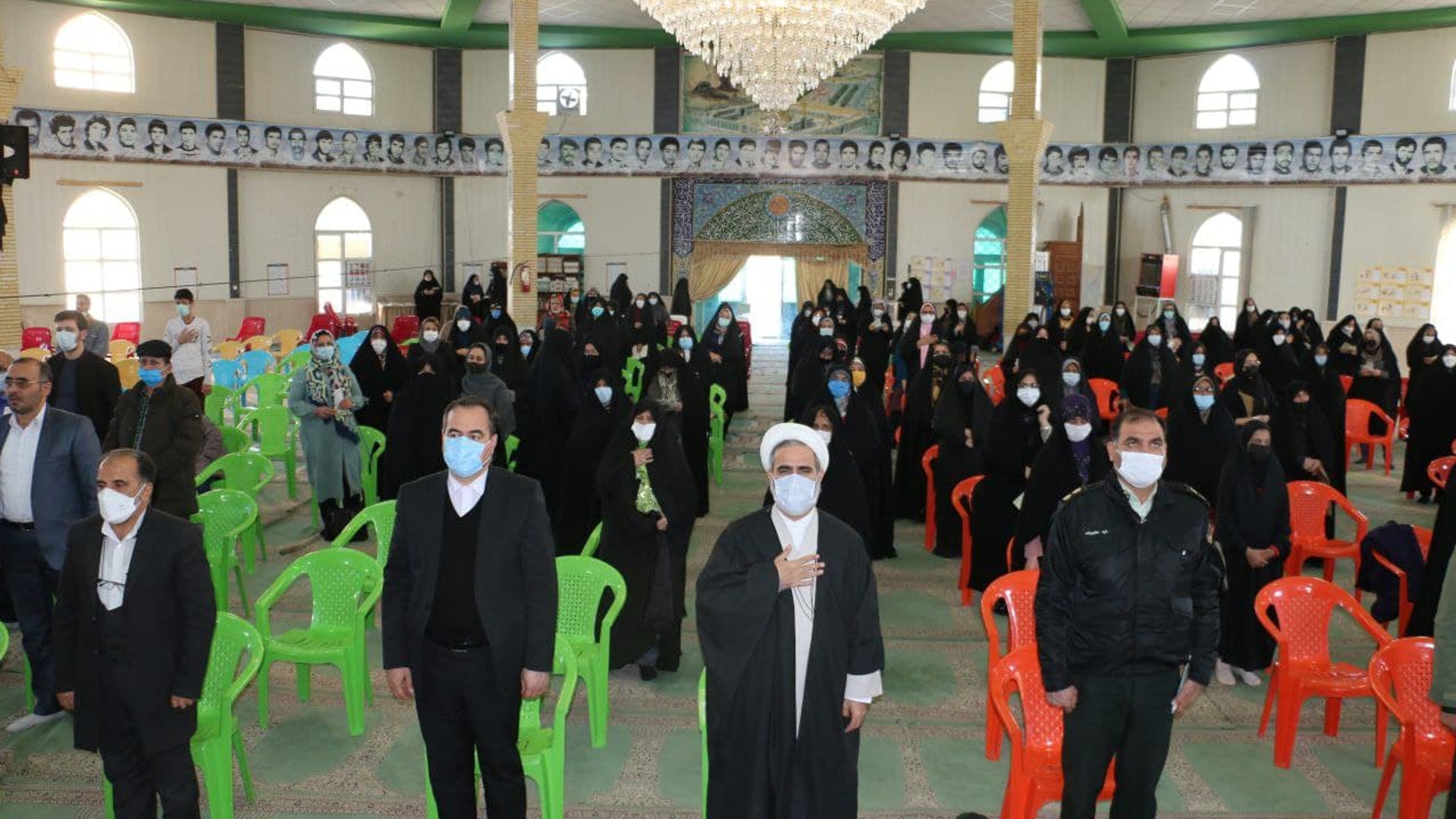 مراسم جشن میلاد کوثر در مصلای ولایت شهرستان