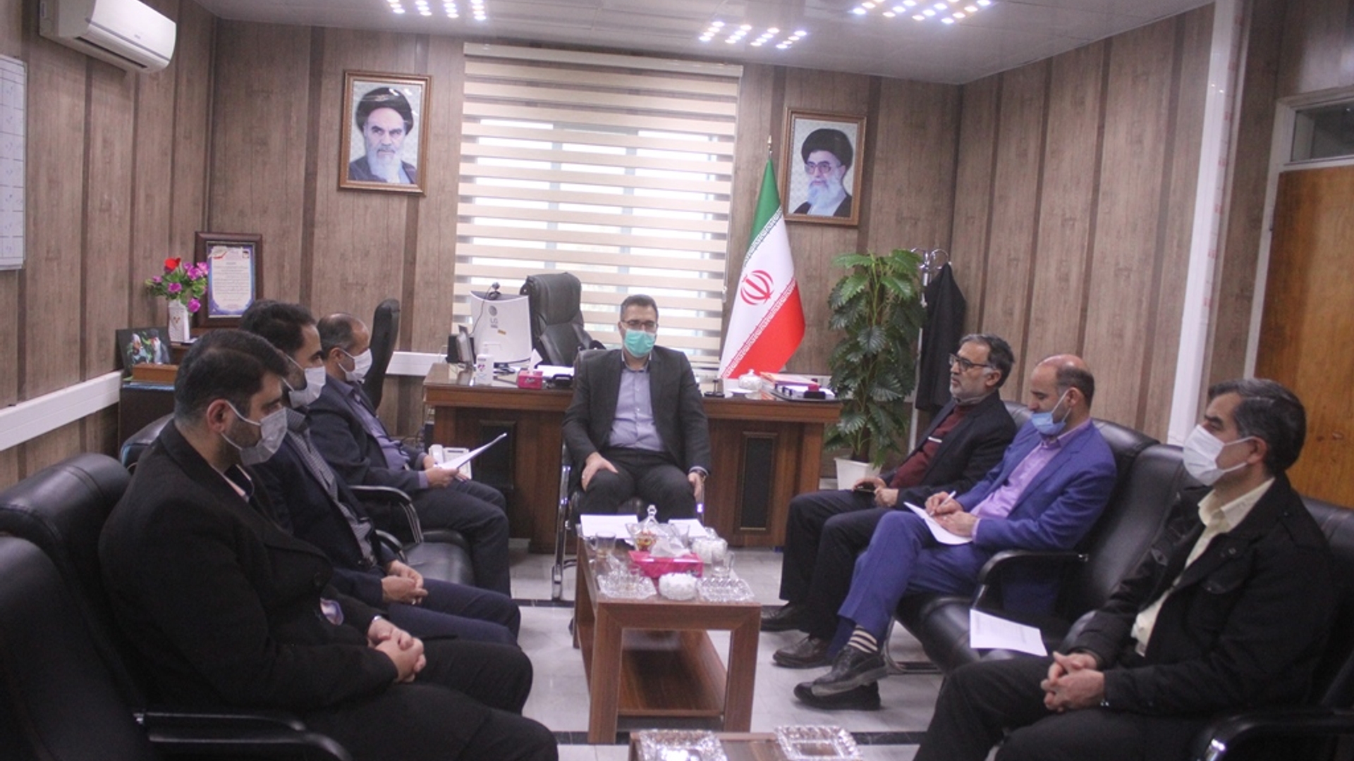 جلسه شورای معاونین فرمانداری خمین برگزار شد