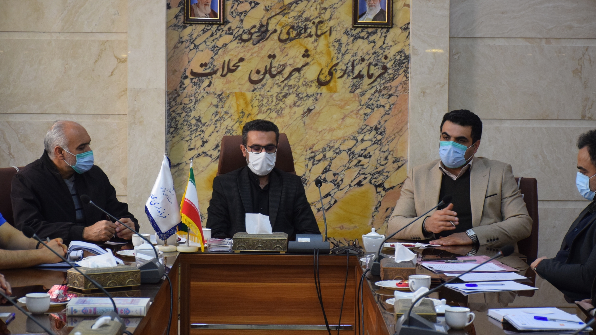 دومین جلسه کارگروه اقدام مشترک تنظیم بازار شهرستان محلات به ریاست ناظری فرماندار برگزار گردید.