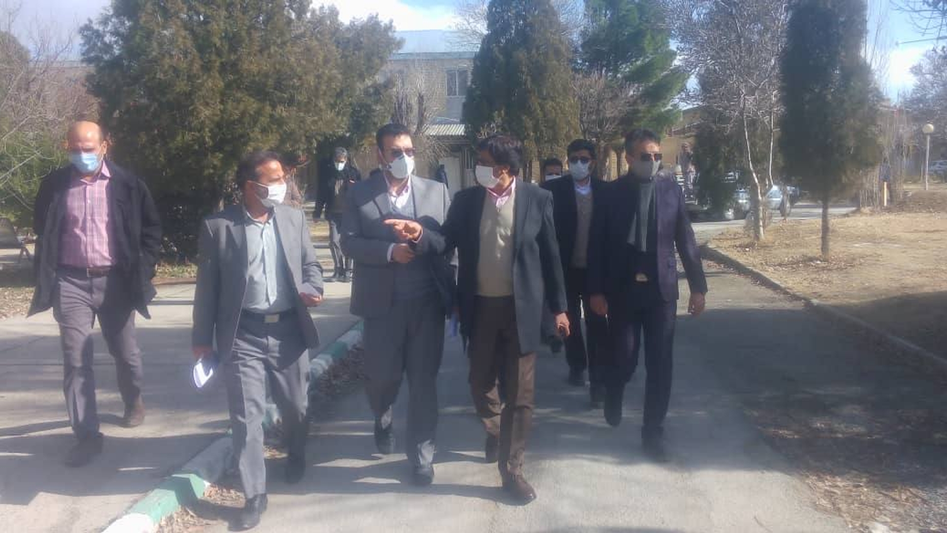 بازديد معاون سياسي،امنيتي و اجتماعي استاندار مركزي از دانشگاه صنعتي اراك