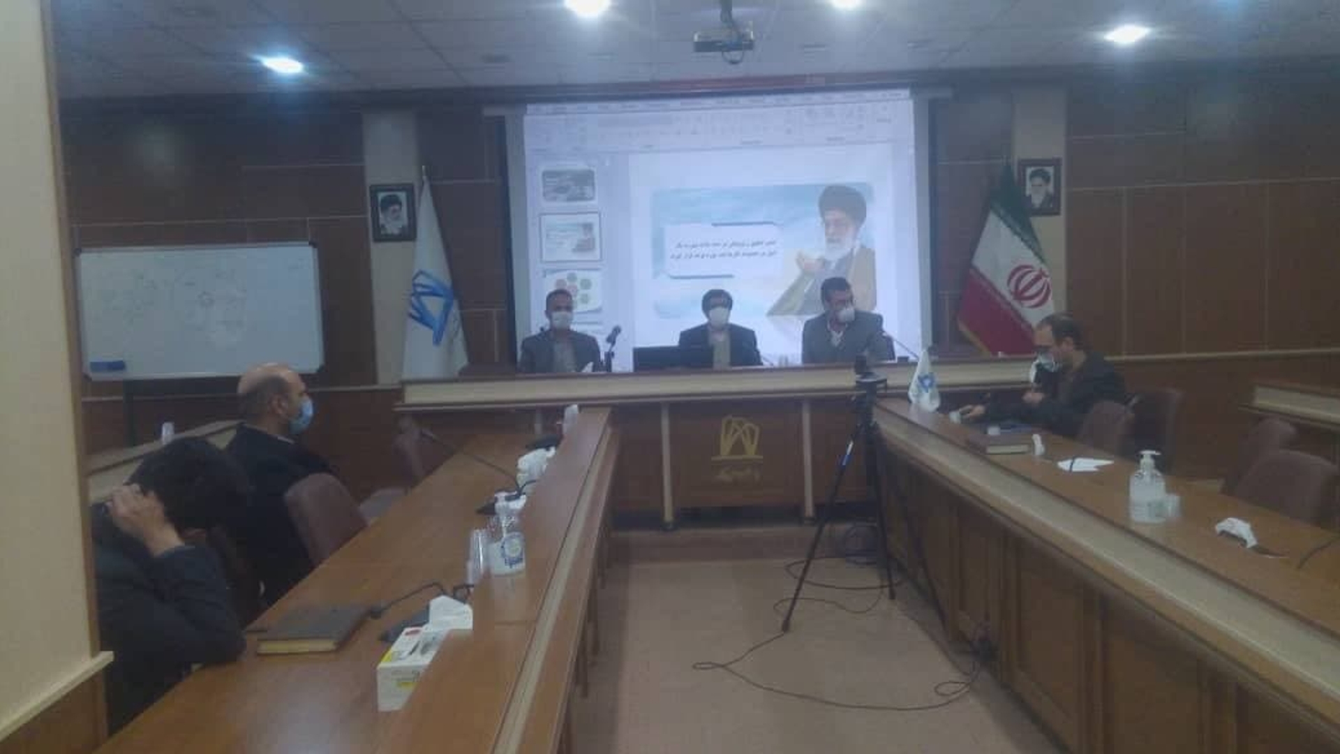 بازديد مدیرکل سیاسی ، انتخابات و تقسیمات کشوری از دانشگاه صنعتي اراك