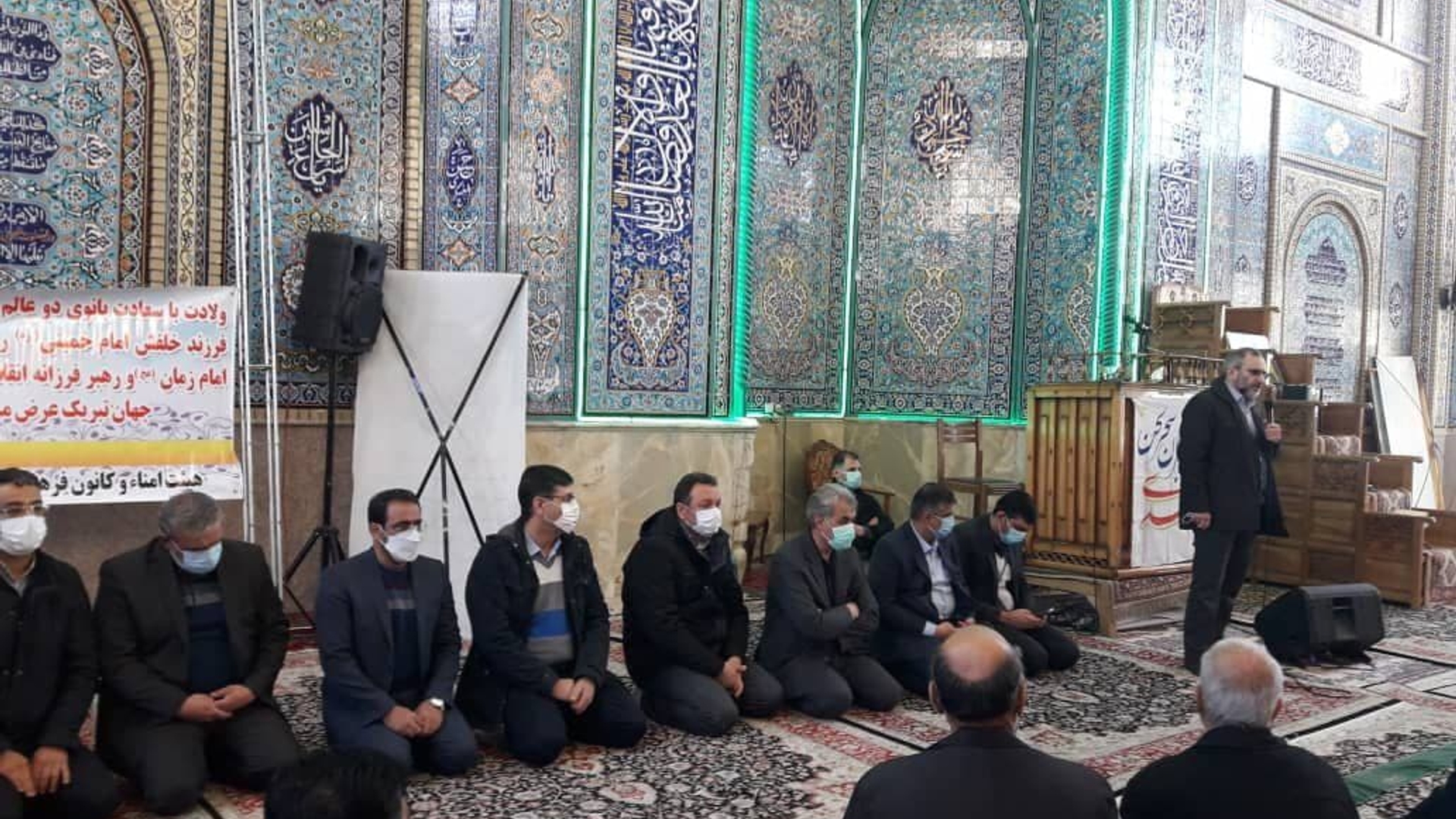 دیدار جمعی از مسئولان استان با مردم سنجان