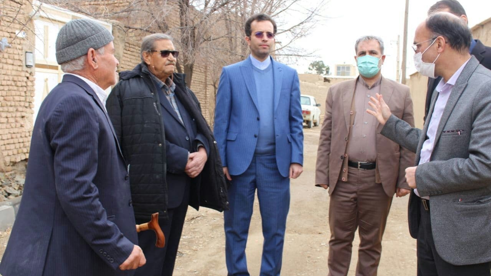 بازدید از وضعیت عمرانی روستای مزور شهرستان محلات