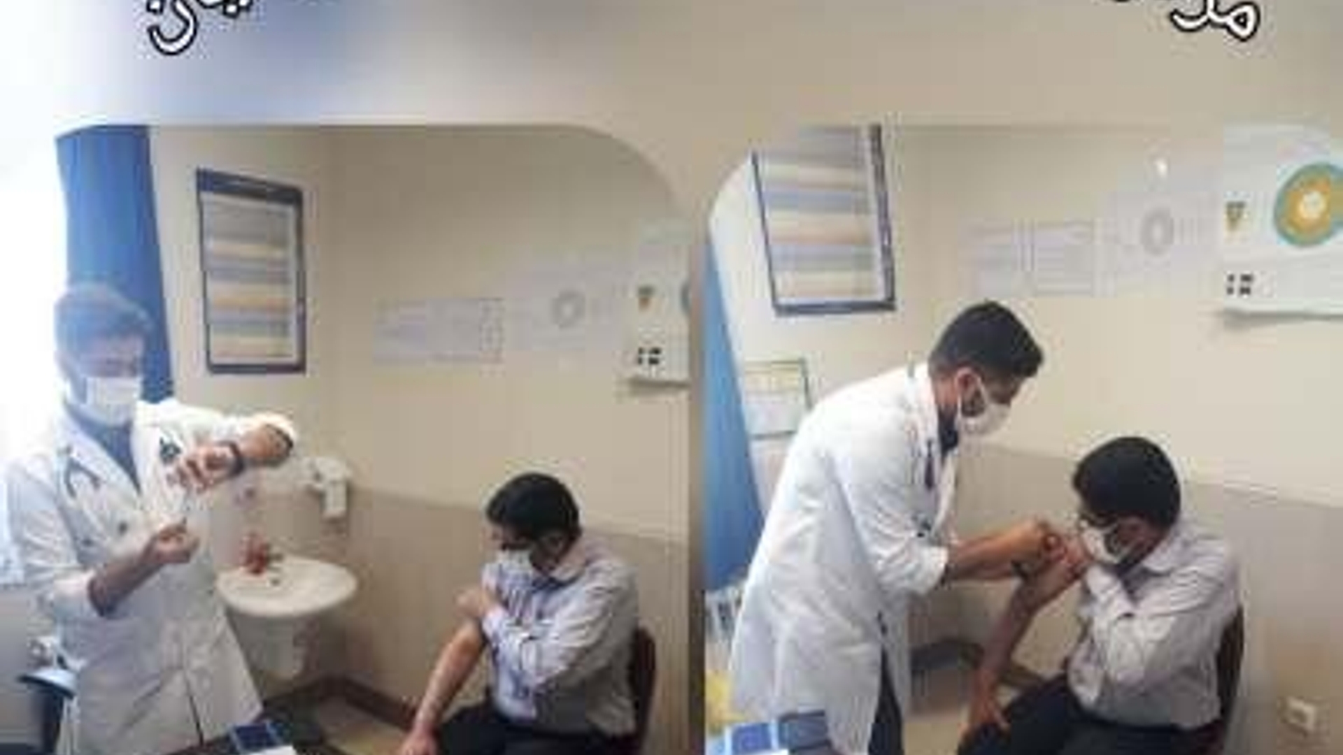 گازری فرماندار شهرستان خنداب بعد از بازدید از مرکز بهداشتی ودرمانی شهرجاورسیان دوز سوم واکسن کرونا را دریافت کرد.