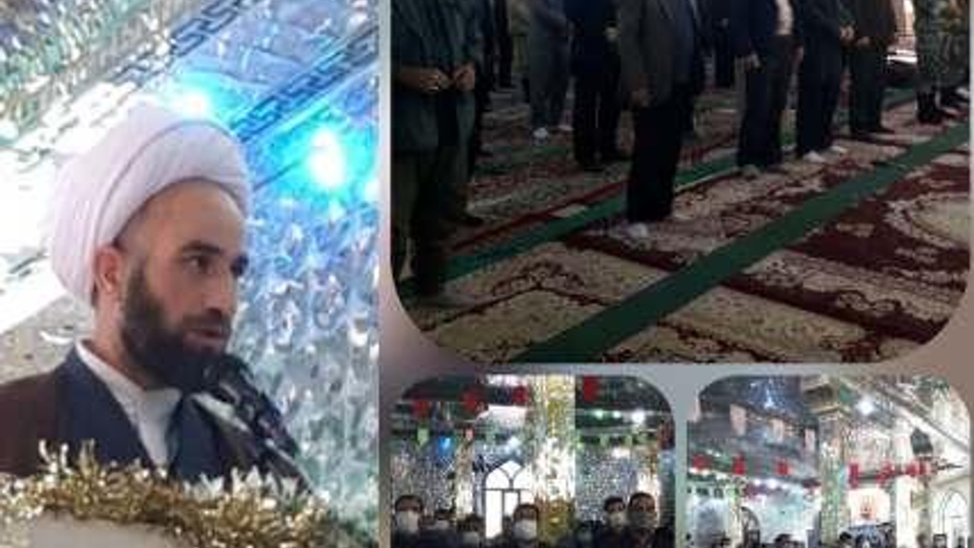 نماز عبادی - سیاسی جمعه ۸ بهمن ماه شهر خنداب