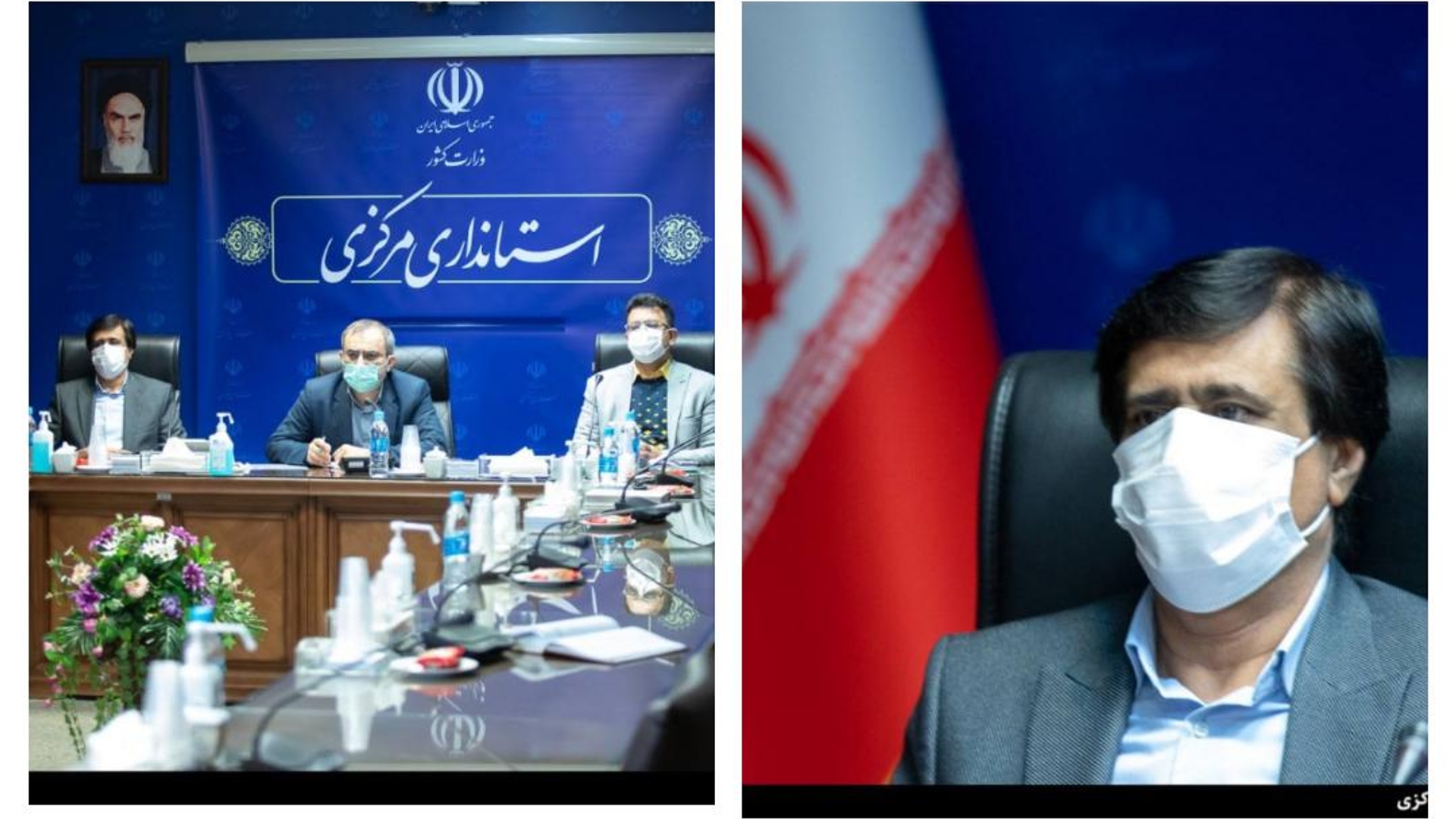 بررسي آخرين وضعيت كشور در راستاي پيشگيري و مقابله با ويروس كرونا و اتخاذ تصميمات لازم در جلسه ستاد ملي مديريت و مقابله با بيماري كرونا با حضور رئيس جمهور و ارتباط ويدئو كنفرانس با استانداري هاي سراسر كشور برگزار شد.