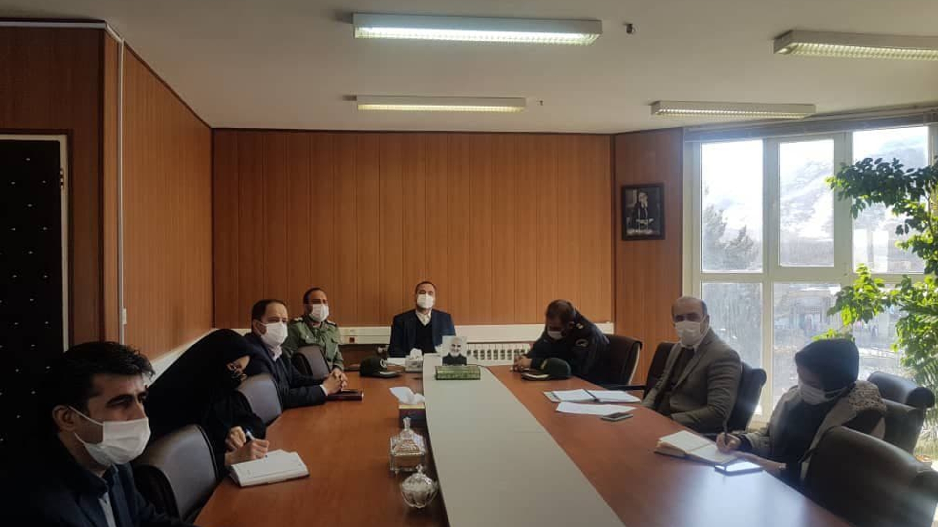 جلسه ستاد مدیریت بیماری کرونا استان