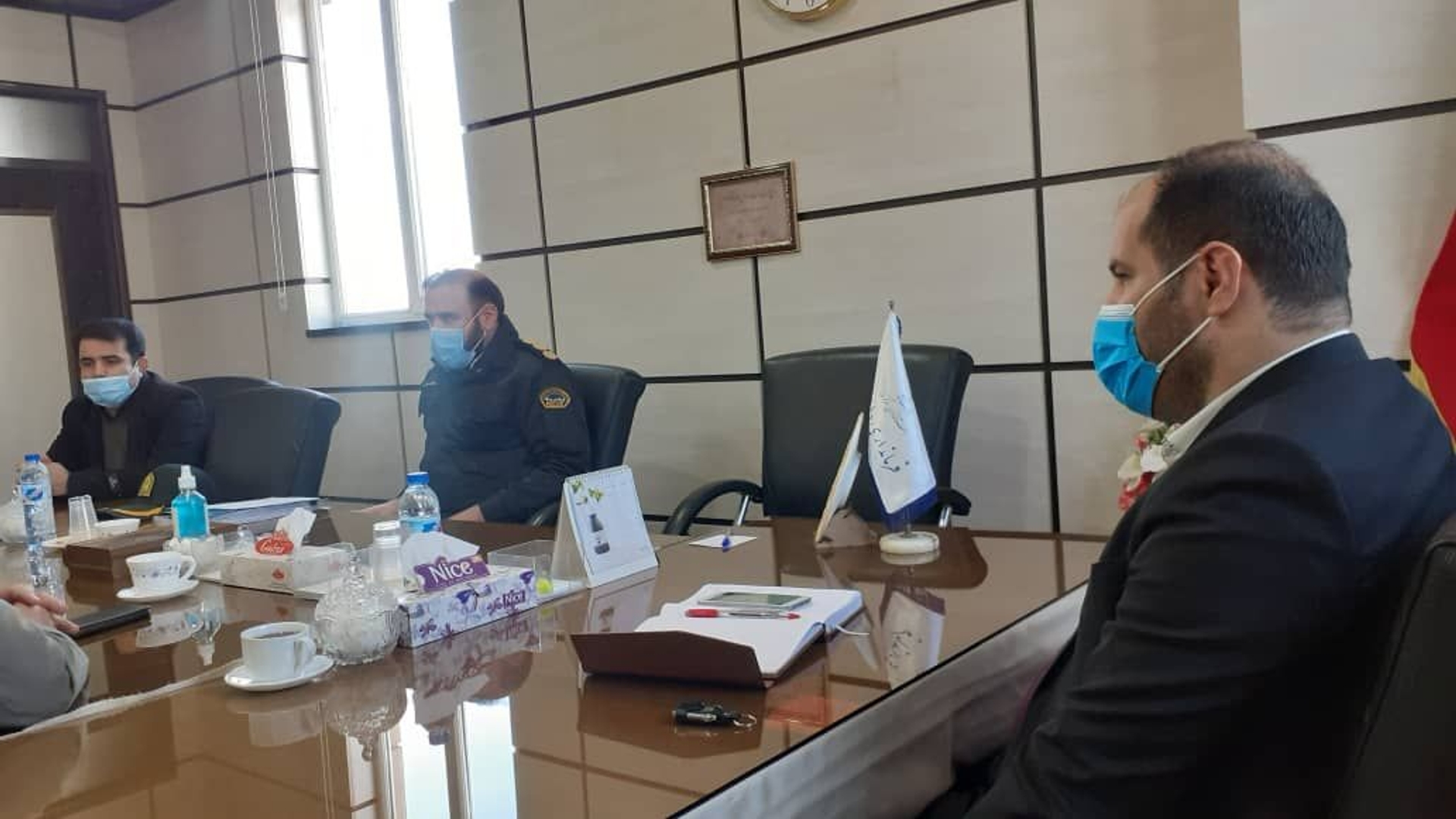 ✅جلسه بررسی مسائل ایست و بازرسی دلیجان