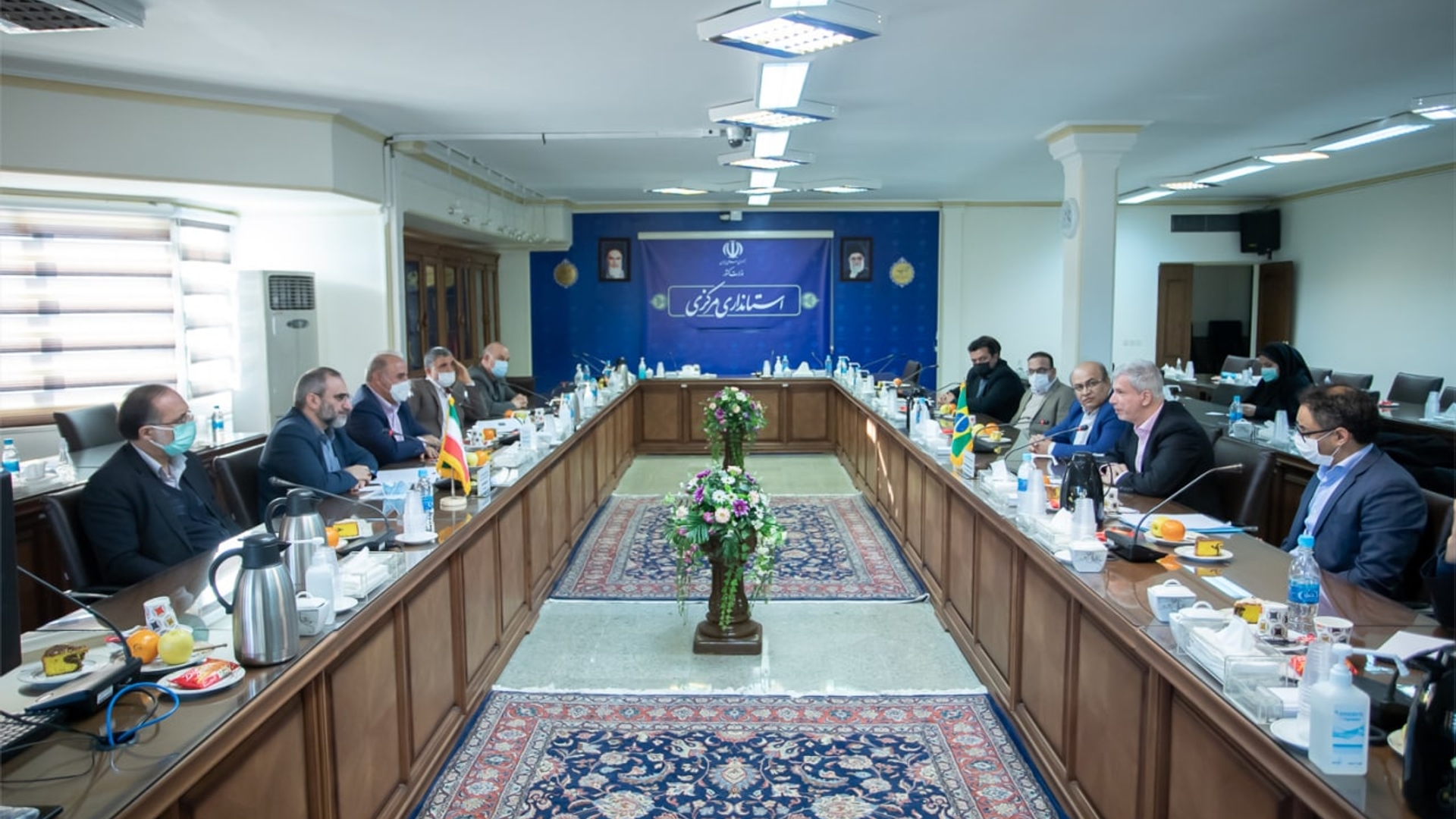 استاندار مرکزی بر تقویت روابط اقتصادی و تجاری با برزیل تاکید کرد