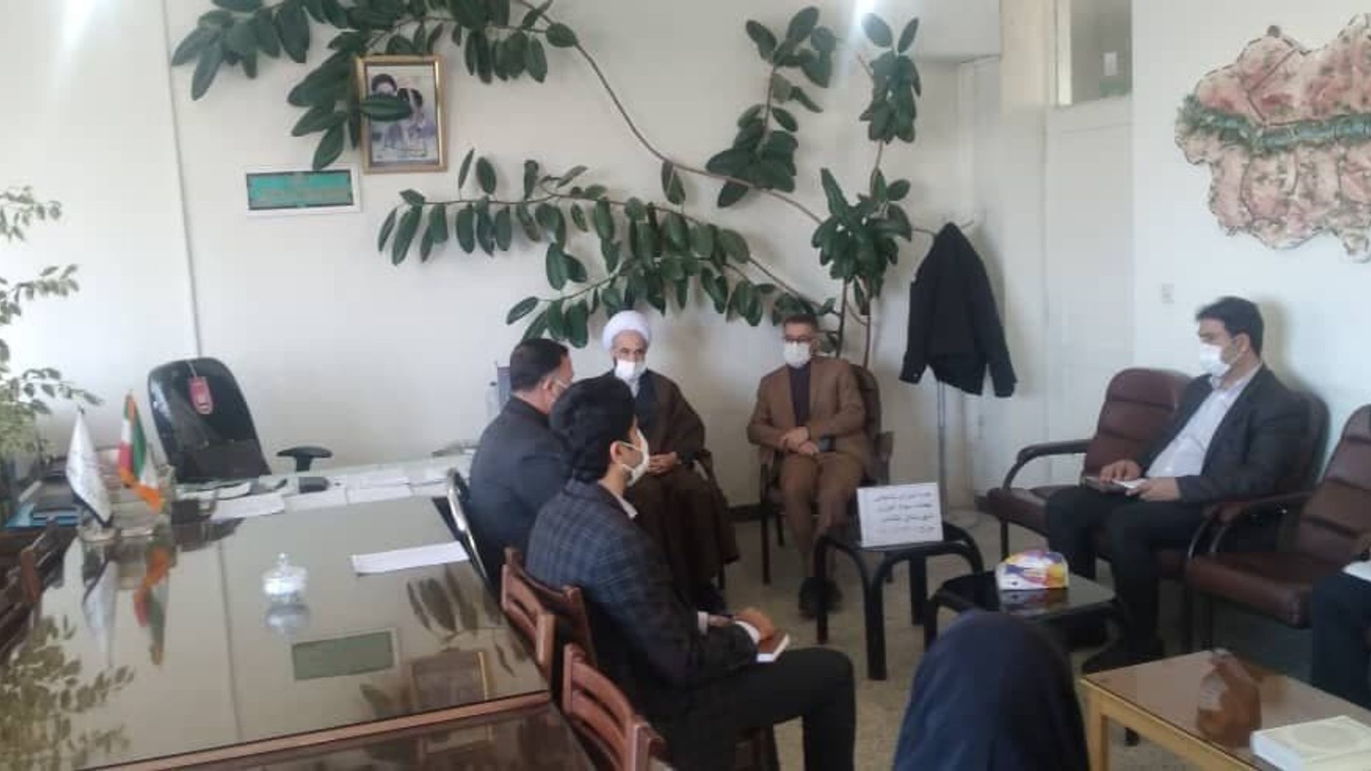 جلسه شورای پشتیبانی نهضت سواد آموزی شهرستان خنداب