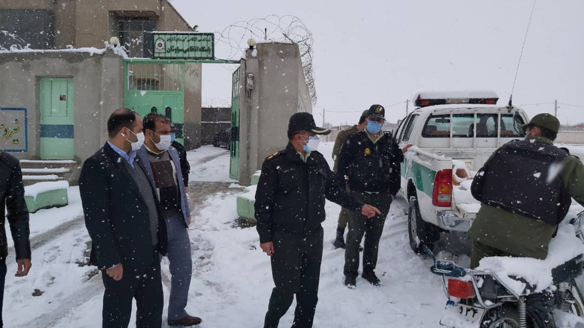 دیدار با پرسنل خدوم پاسگاه انتظامی سیاوشان