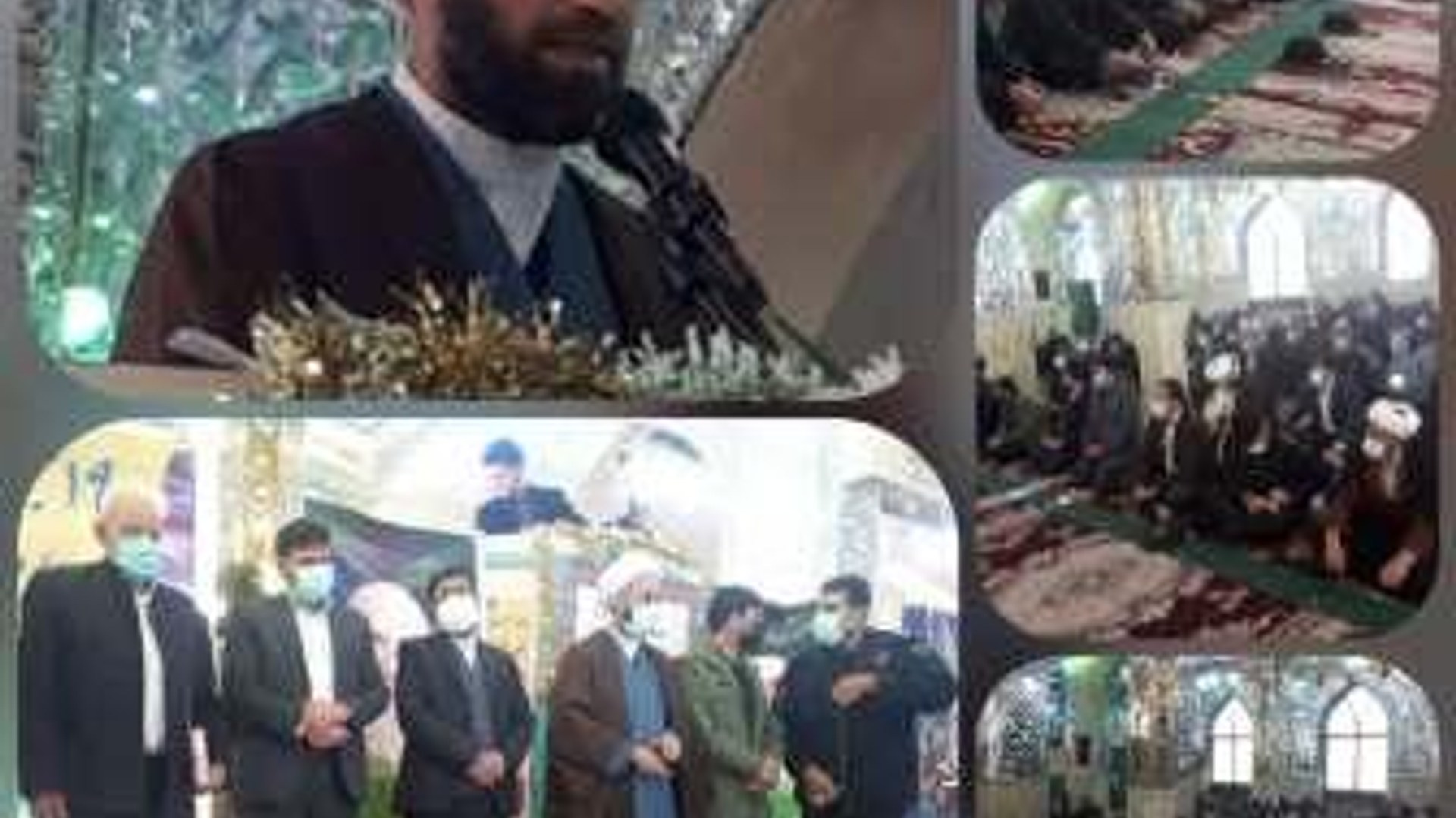 نماز عبادی - سیاسی جمعه ۱۵ بهمن ماه شهر خنداب