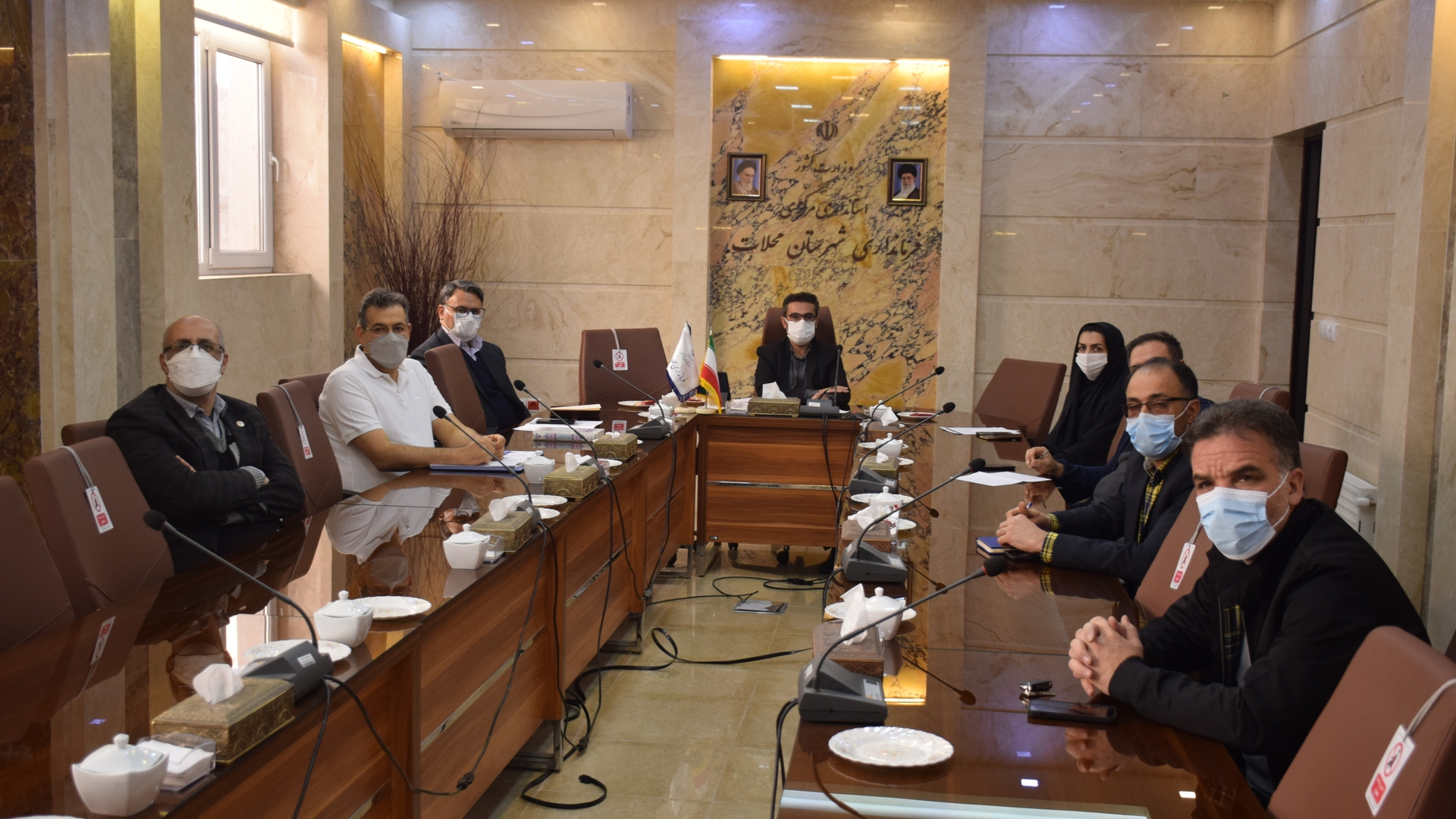 یکصد و بیست و نهمین جلسه ستاد مدیریت بیماری کرونا در استان مرکزی به ریاست دکتر مخلص الائمه استاندار مرکزی و با حضور دیگر مدیران و مسئولین مربوطه و بصورت ویدئو کنفرانس ویژه فرمانداران برگزار شد.