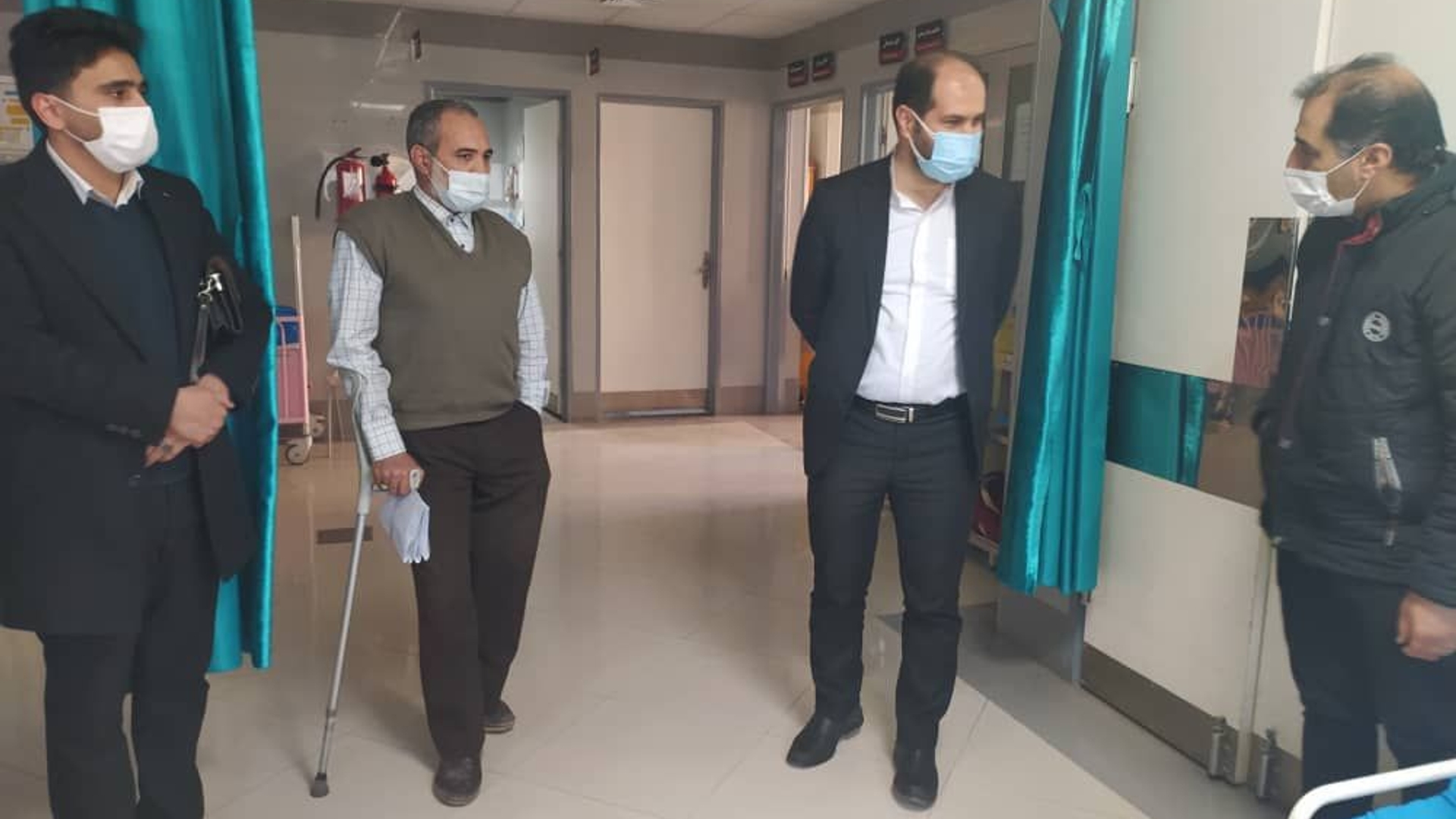 ✅🏩بازدید از بیمارستان دلیجان