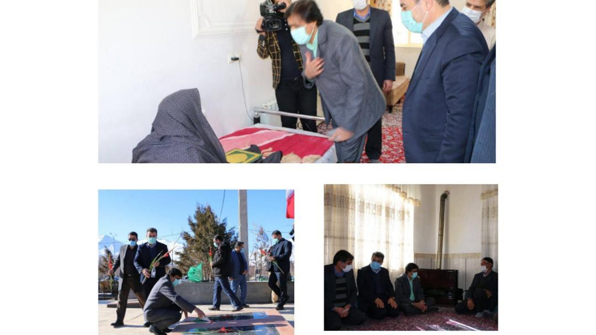 در ششمين روز از دهه فجر معاون سياسي،امنيتي و اجتماعي استاندار مركزي در سفر به شهرستان شازند وارد بخش قره كهريز شد