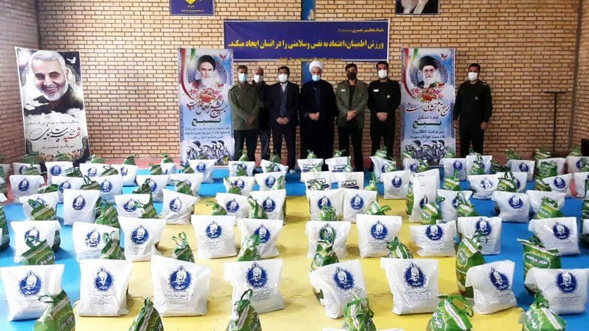 اجرای رزمایش کمک های مومنانه بمناسبت دهه فجر