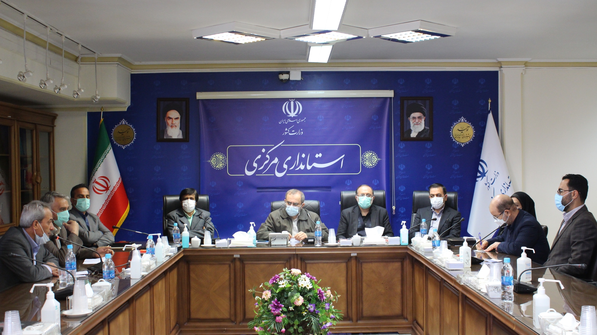 مراسم تکریم و معارفه سرپرست جدید اداره کل پدافند غیرعامل