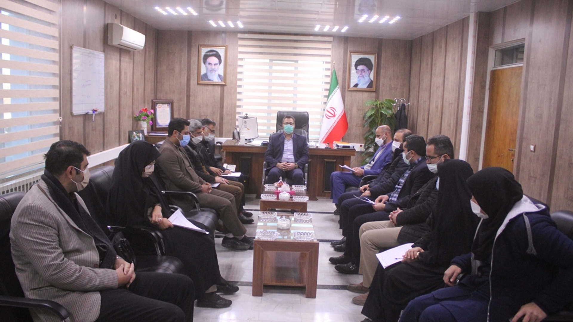 جلسه هماهنگی نحوه هزینه کرد اعتبارات دهیاریهای شهرستان خمین برگزار شد