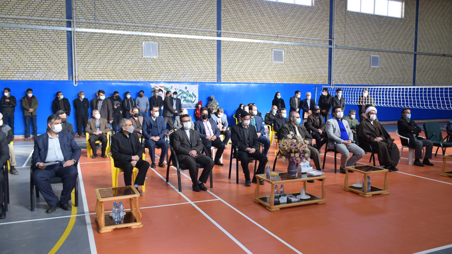 افتتاح سالن ورزشی خیرساز حاج محمد قاسمی فر با حضور دکتر مخلص الائمه استاندار مرکزی