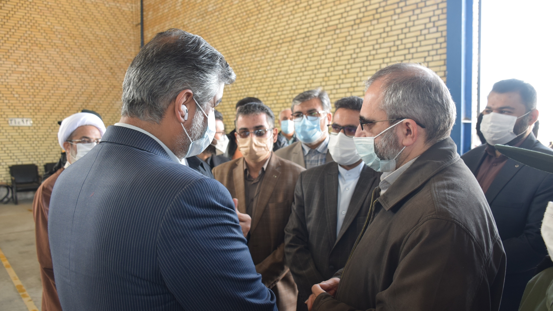 افتتاح دایره موتوری شهرداری محلات با حضور دکتر مخلص الائمه استاندار مرکزی