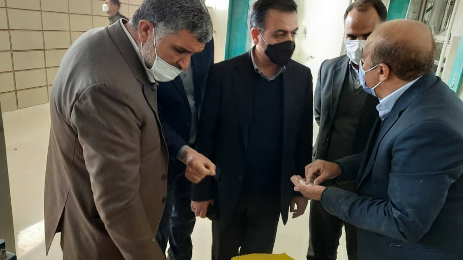 بازدید از سیلو  و کارخانه آرد گل آزین آشتیان