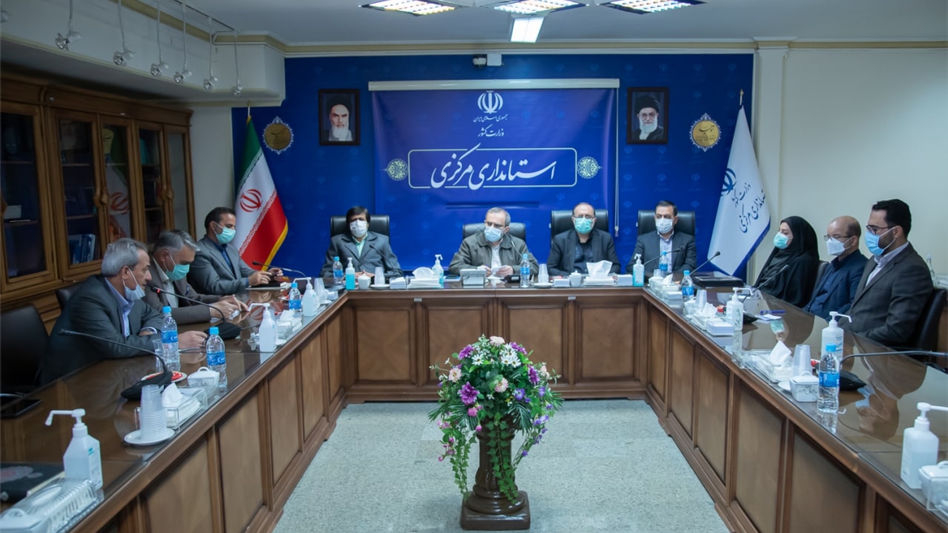 آیین تکریم و معارفه مدیران کل دفاتر مدیریت عملکرد، بازرسی و امور حقوقی و پدافند غیر عامل برگزار شد