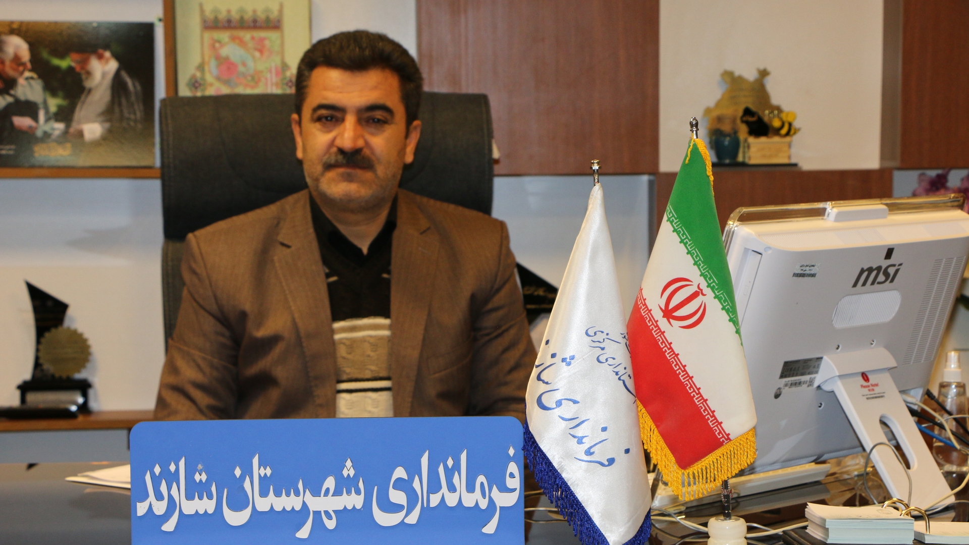 فرماندار شهرستان شازند از حضور مردم این شهرستان در راهپیمایی خودروی ۲۲ بهمن ماه تشکر نمود