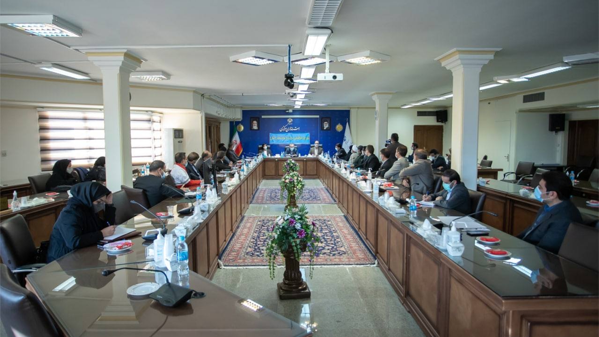 نشست شورای هماهنگی مبارزه با مواد مخدر استان به ریاست  استاندار  با حضور اکرمی معاون سیاسی، امنیتی و اجتماعی استاندار و مدیران مربوطه از طریق ارتباط ویدئو کنفرانس برگزار شد