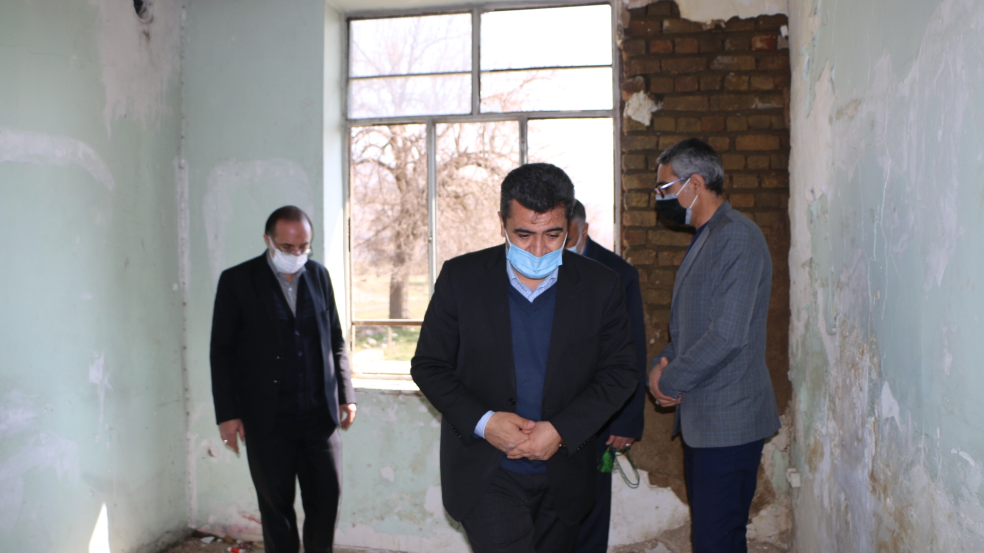 بازدید از ساختمان بخشداری سابق همچنین ساختمان شهرداری توره در بخش زالیان