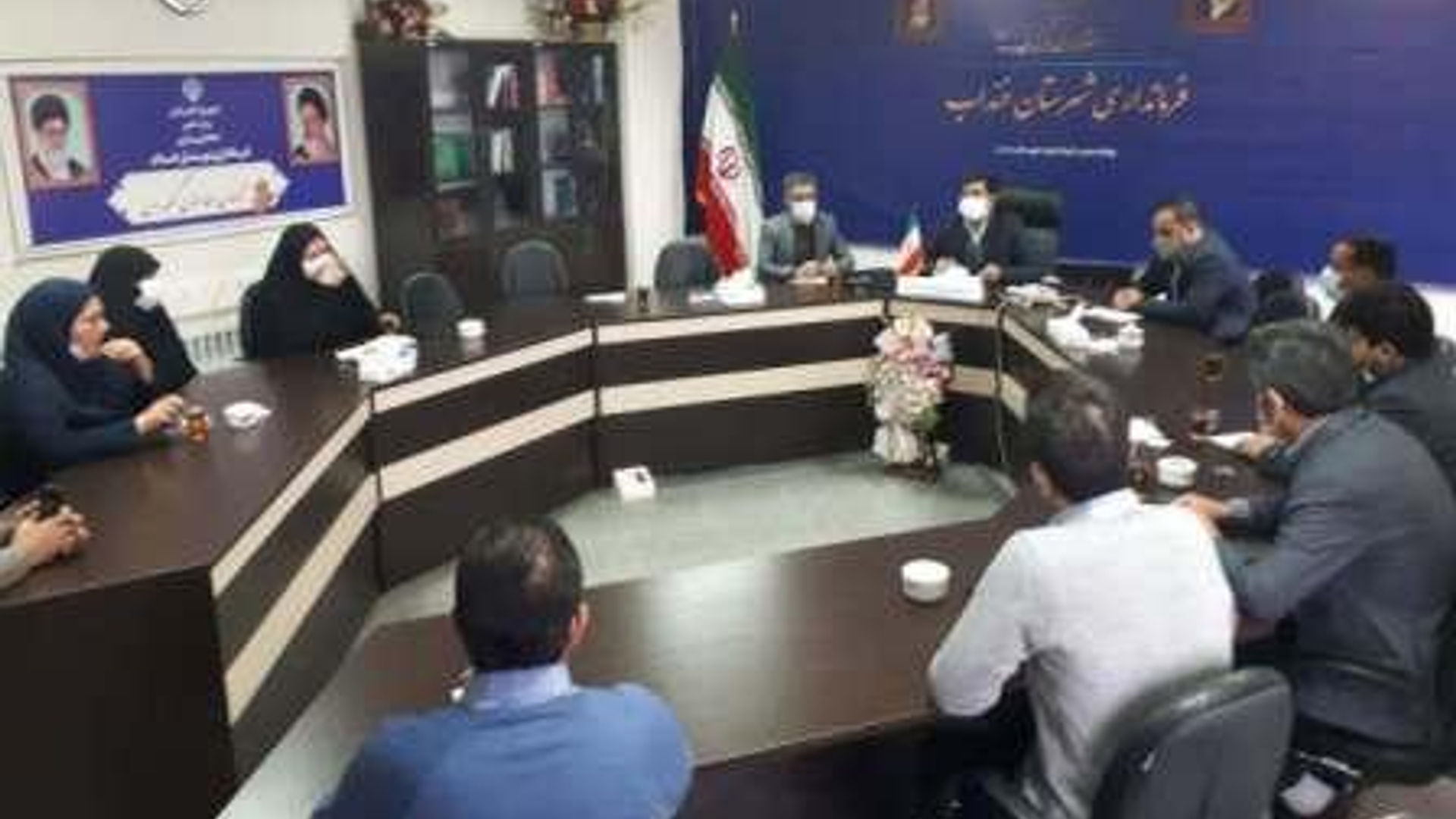 جلسه شورای معاونین فرمانداری شهرستان خنداب