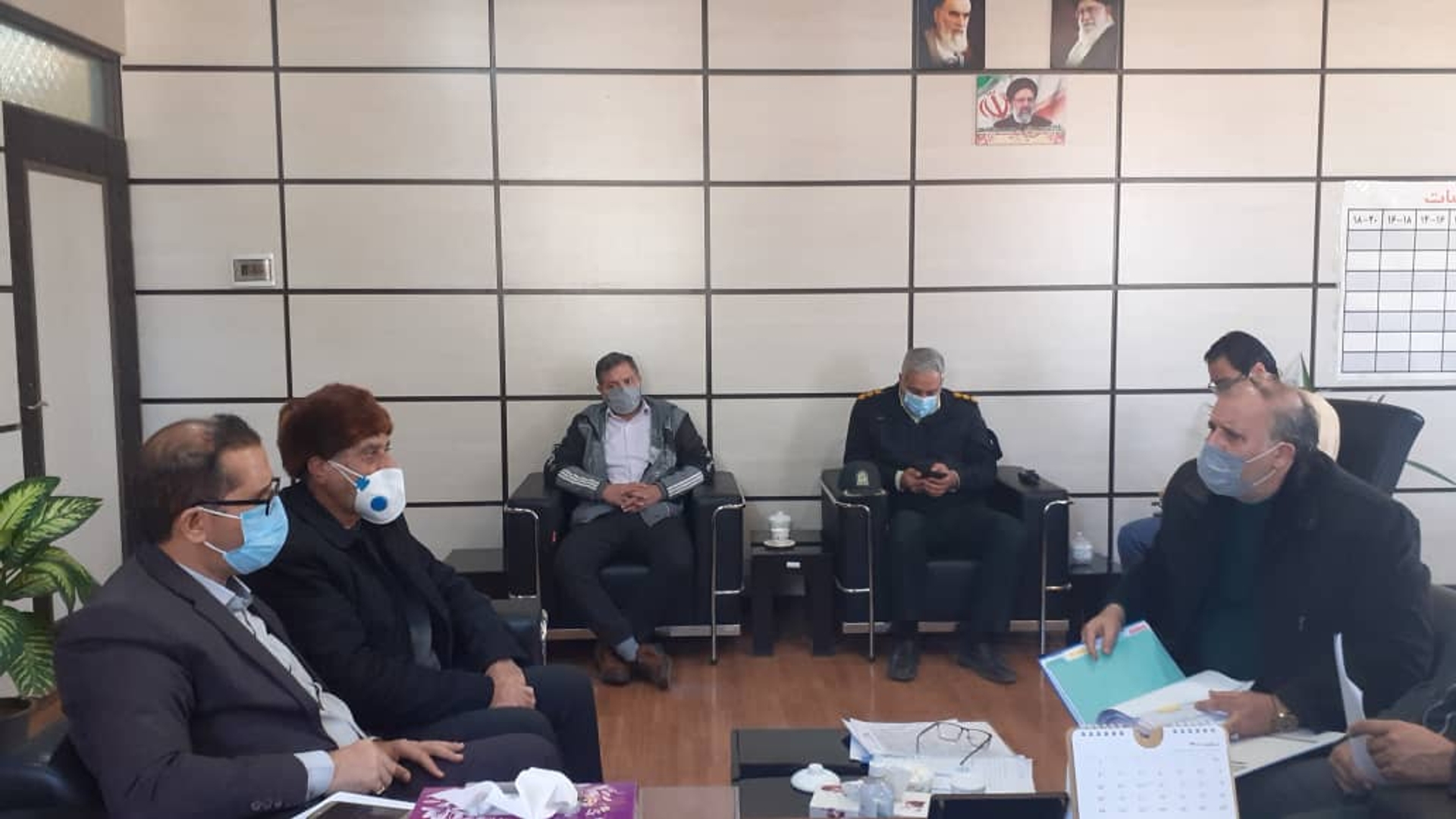 نشست فرماندار با اعضای شورای اسلامی روستای وشتگان