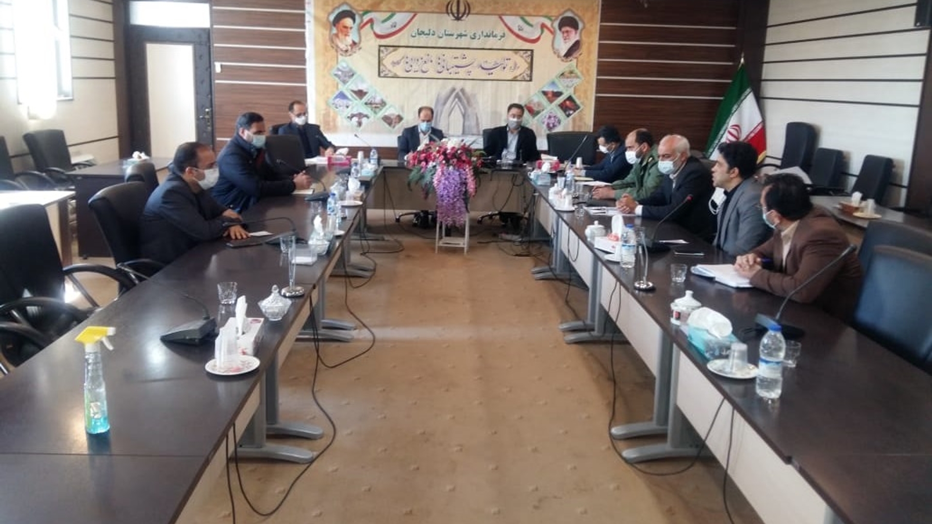 جلسه کمیسیون کارگری شهرستان دلیجان