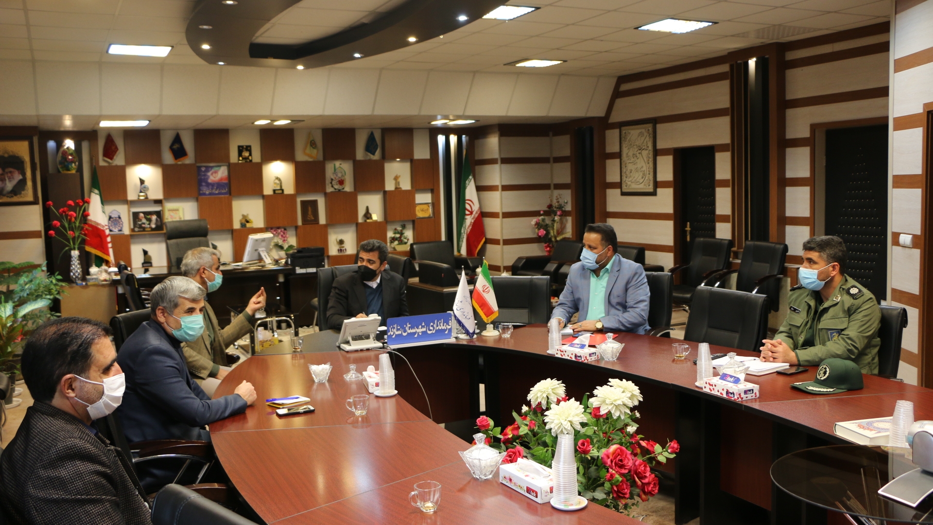 جلسه ستاد مدیریت کرونادر استان مرکزی برگزارشد