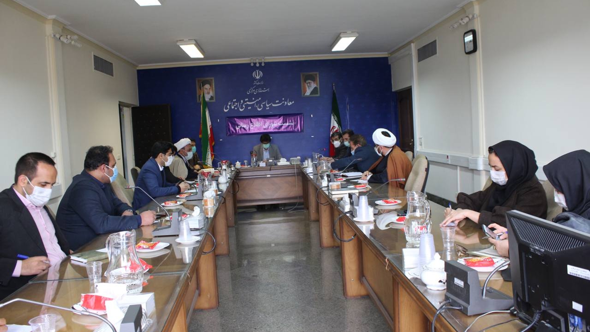 جلسه شوراي اطلاع رساني استان مركزي برگزار شد