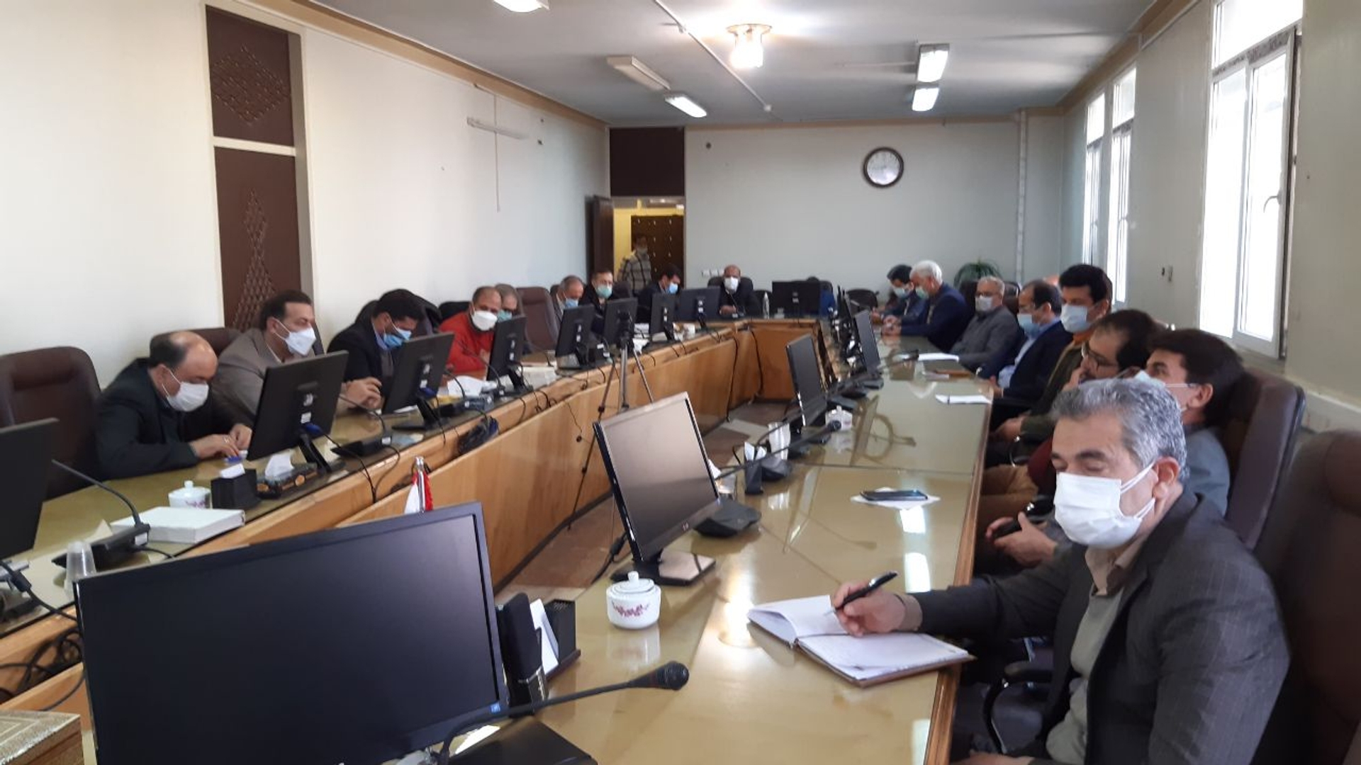 اولین جلسه ستاد اجرایی خدمات سفر شهرستان به ریاست معاون امور عمرانی فرماندار در محل سالن جلسات فرمانداری اراک برگزار شد.