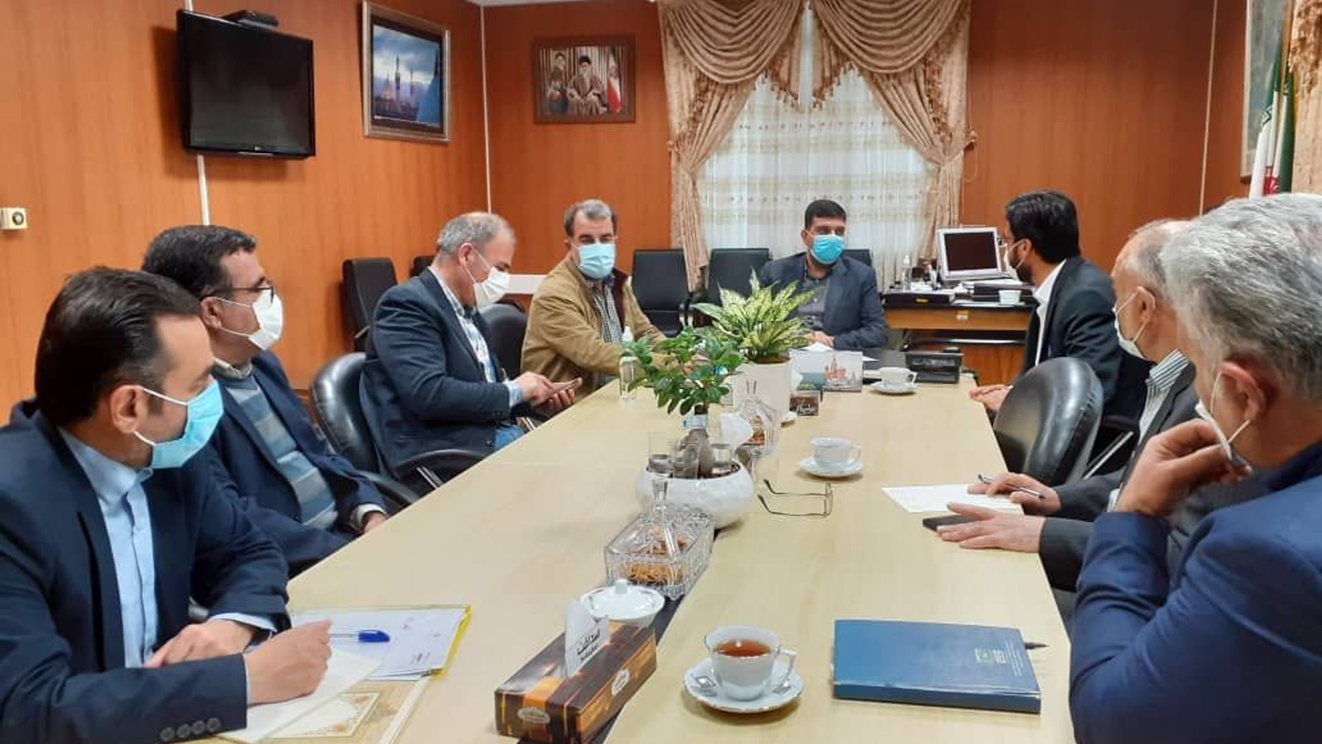 نشست تشکیل شرکت تعاونی توسعه عمران شهرستان اراک به ریاست مهندس هادی فرماندار شهرستان اراک وباحضور سرپرست اداره کل تعاون کار و رفاه اجتماعی، برگزار شد