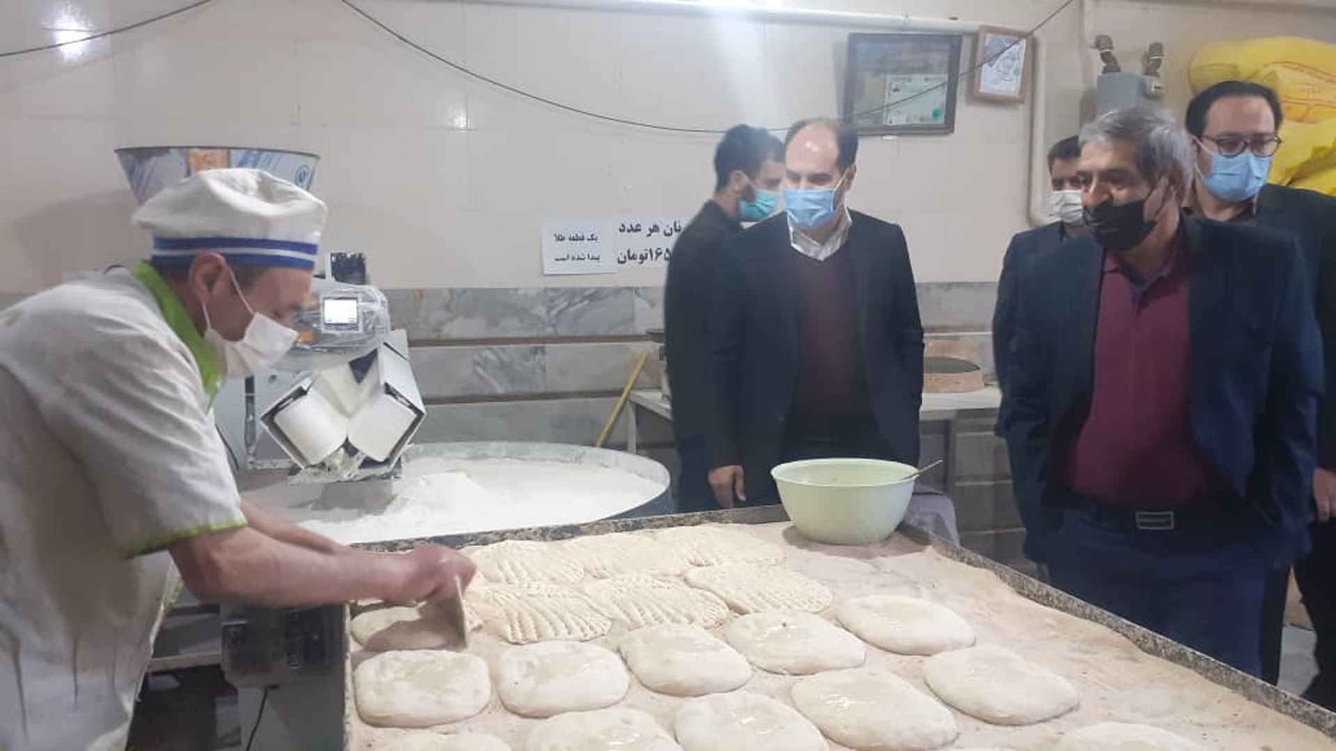 گشت ویژه مشترک بازرسی از واحدهای نانوایی دلیجان