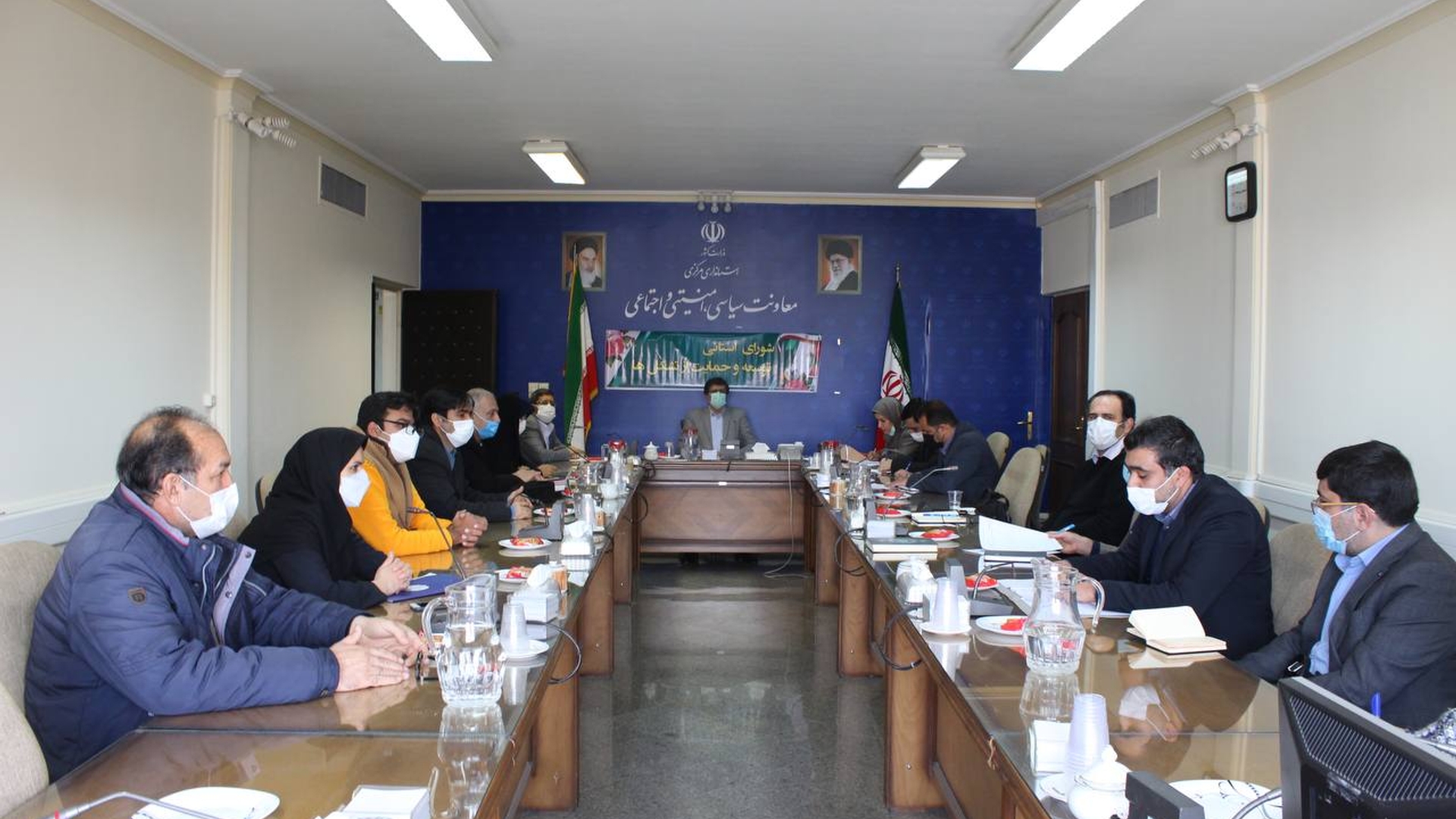 🔷جلسه شوراي استاني توسعه و حمايت از تشكل ها به رياست اكرمي معاون سياسي ، امنيتي و اجتماعي استاندار مركزي با حضور مديران كل و مسئولين مربوطه برگزار شد.