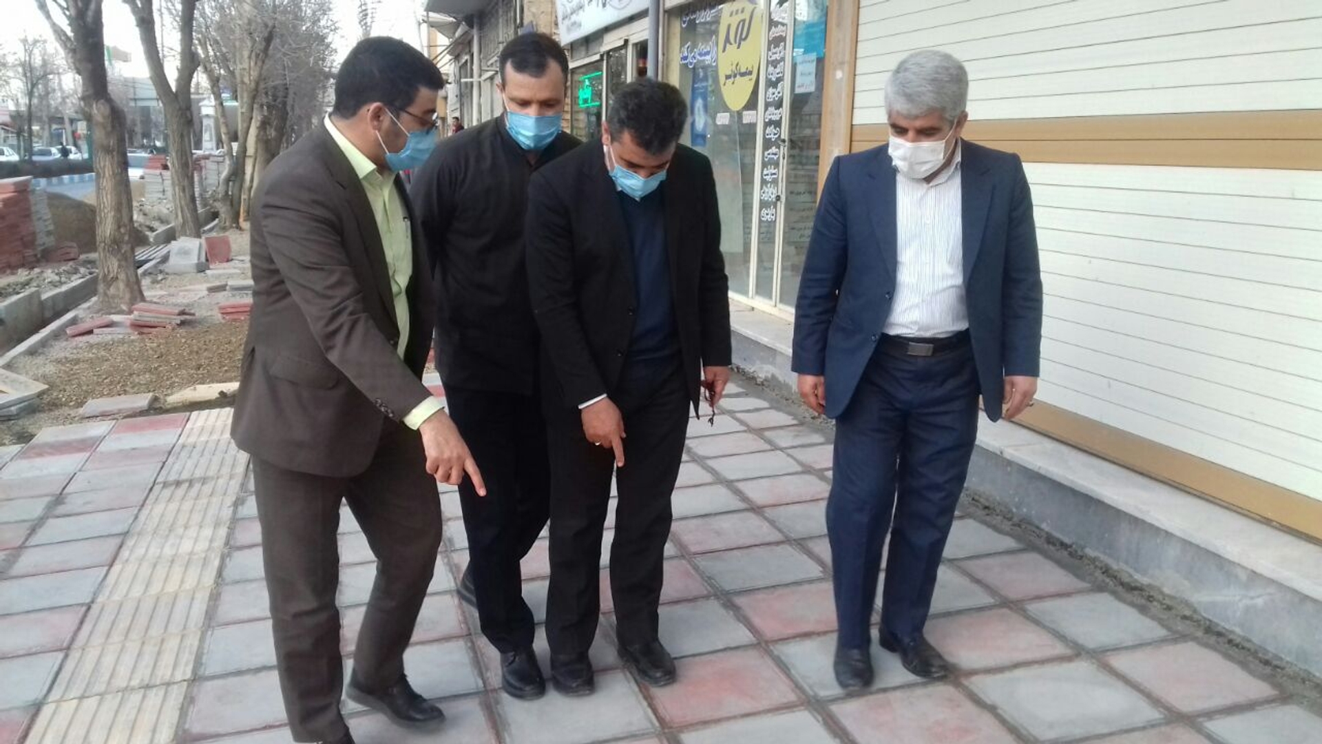 بازدید دکتر رمضانی فرماندارشهرستان شازند از روستای کلاهدوز از بخش زالیان