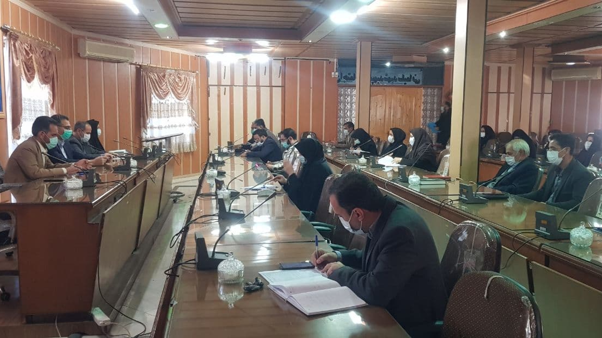 جلسه کارگروه تخصصی امور اجتماعی و فرهنگی ، سلامت ، زنان و خانواده شهرستان خمین