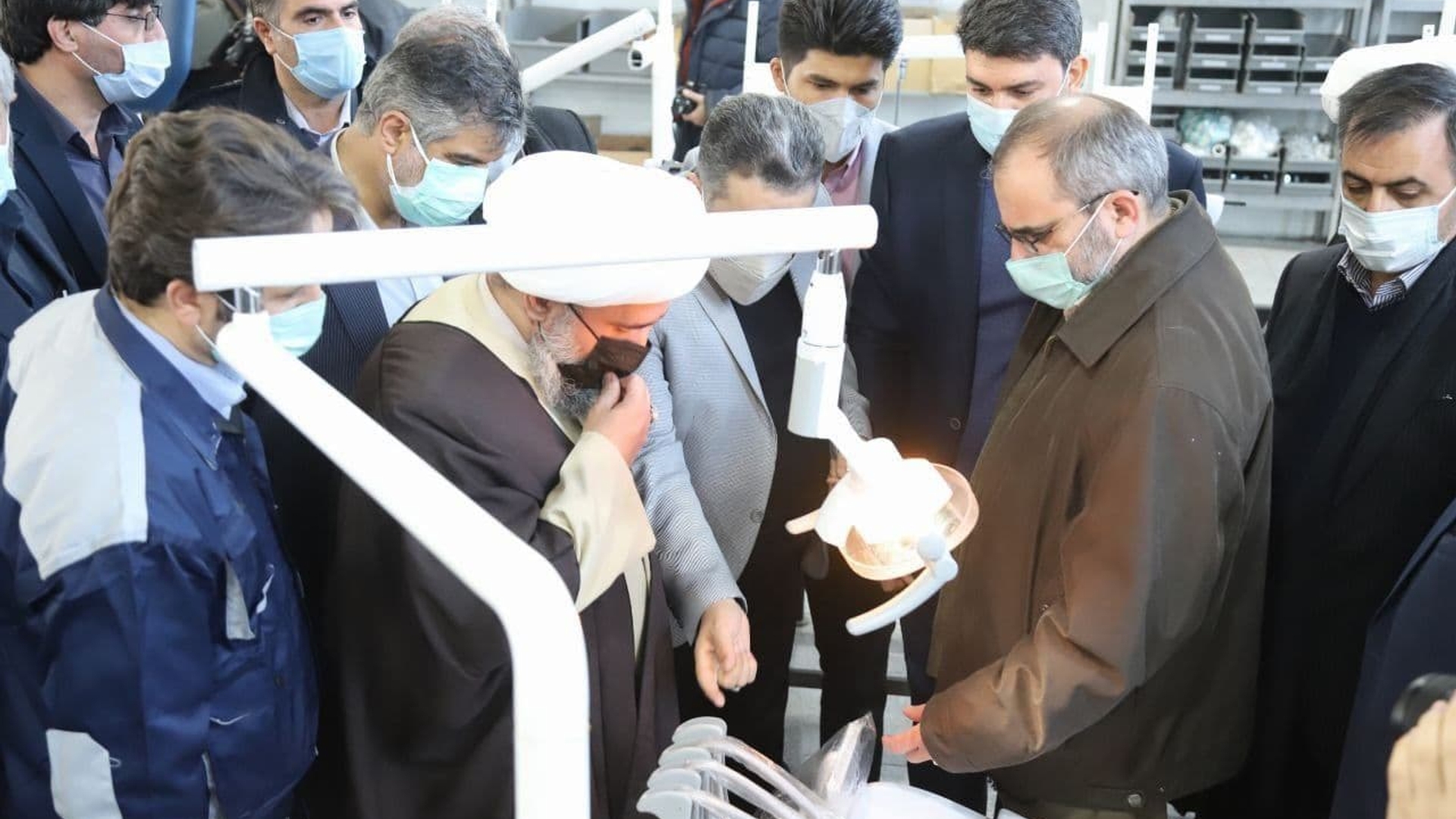 افتتاح شرکت پارس طب فرينو (یونیت و تجهیزات دندانپزشکی) در شهرک صنعتی زاویه