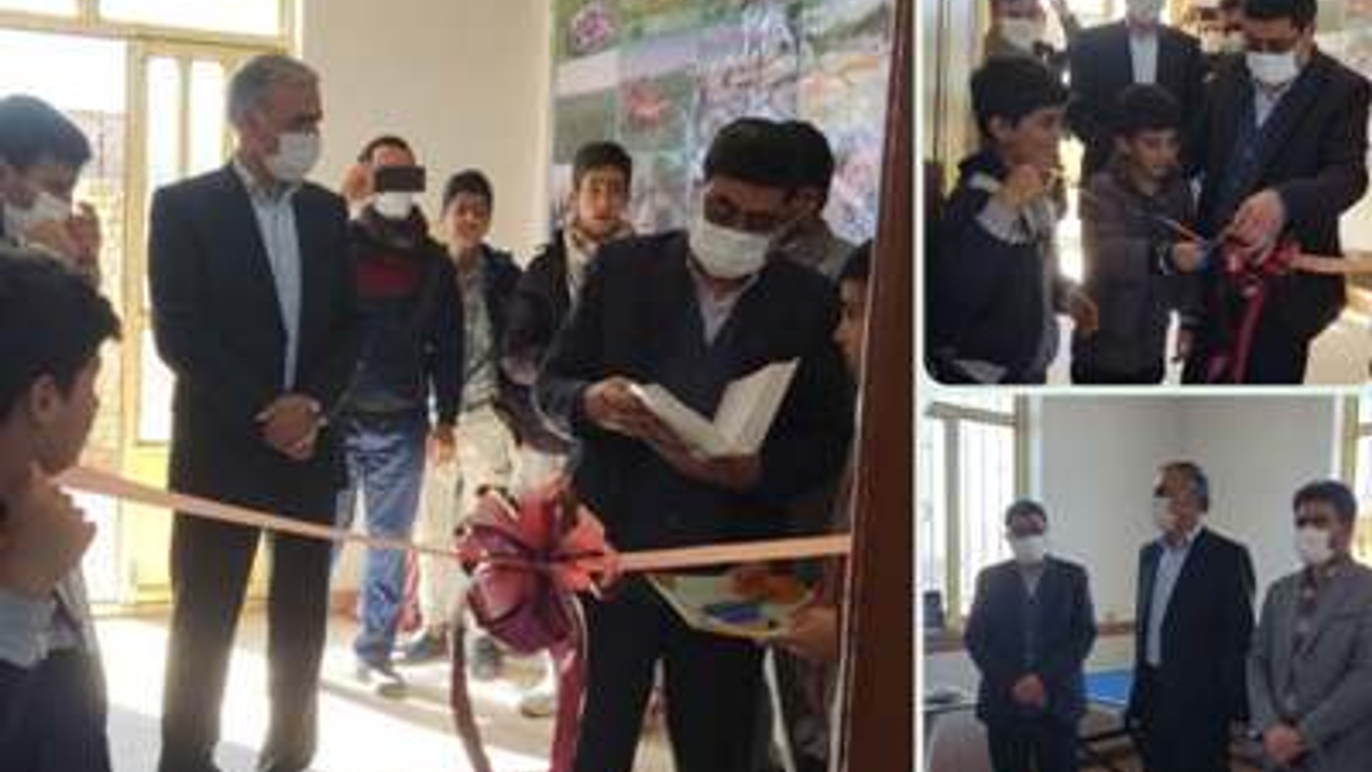 "افتتاح خانه ورزش شهید حاج قاسم سلیمانی روستای غینرجه"