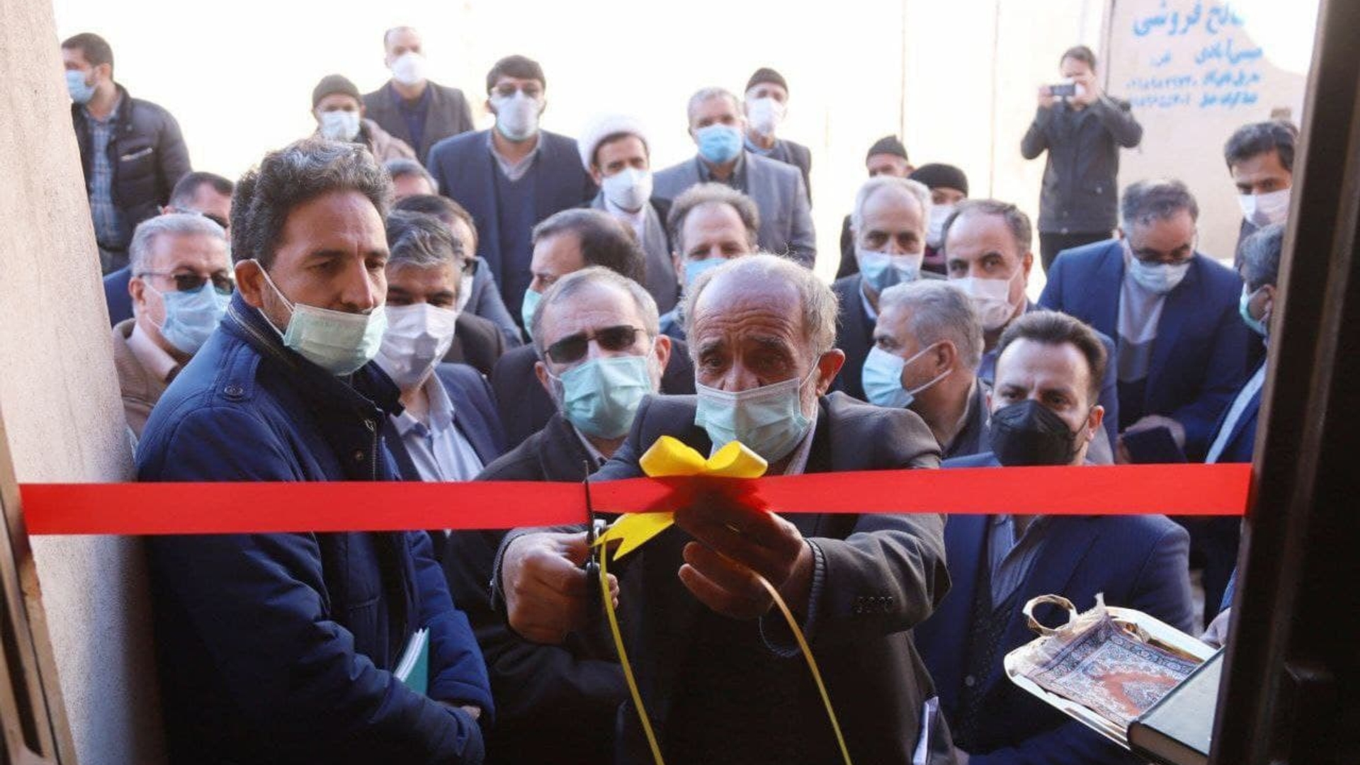 افتتاح مرکز نیکوکاری نیکان وفس شهرستان کمیجان