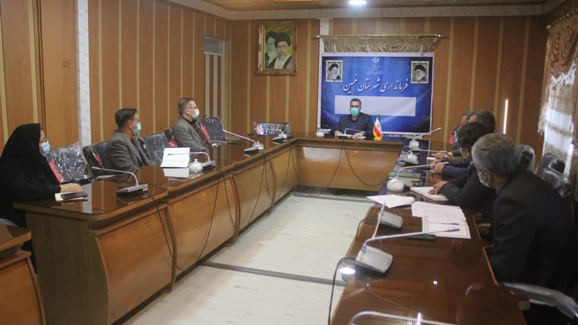 جلسه ستاد تنظیم بازار شهرستان خمین