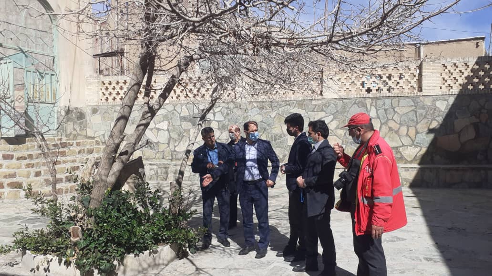 بازدید فرماندار شهرستان دلیجان از بافت تاریخی و معابر شهر نراق