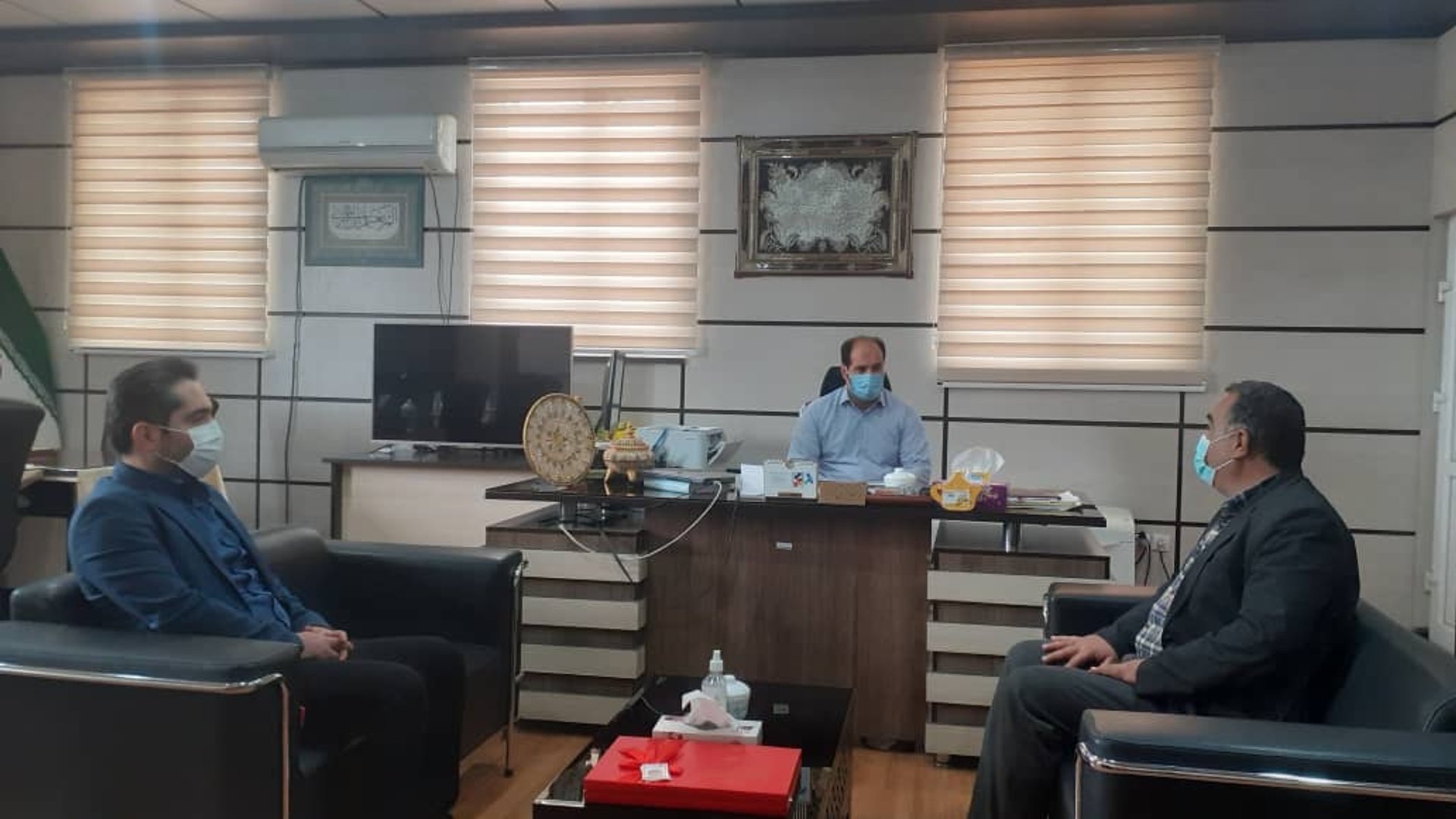 جلسه هماهنگی پویش همراهان سفر ایمن در شهرستان دلیجان