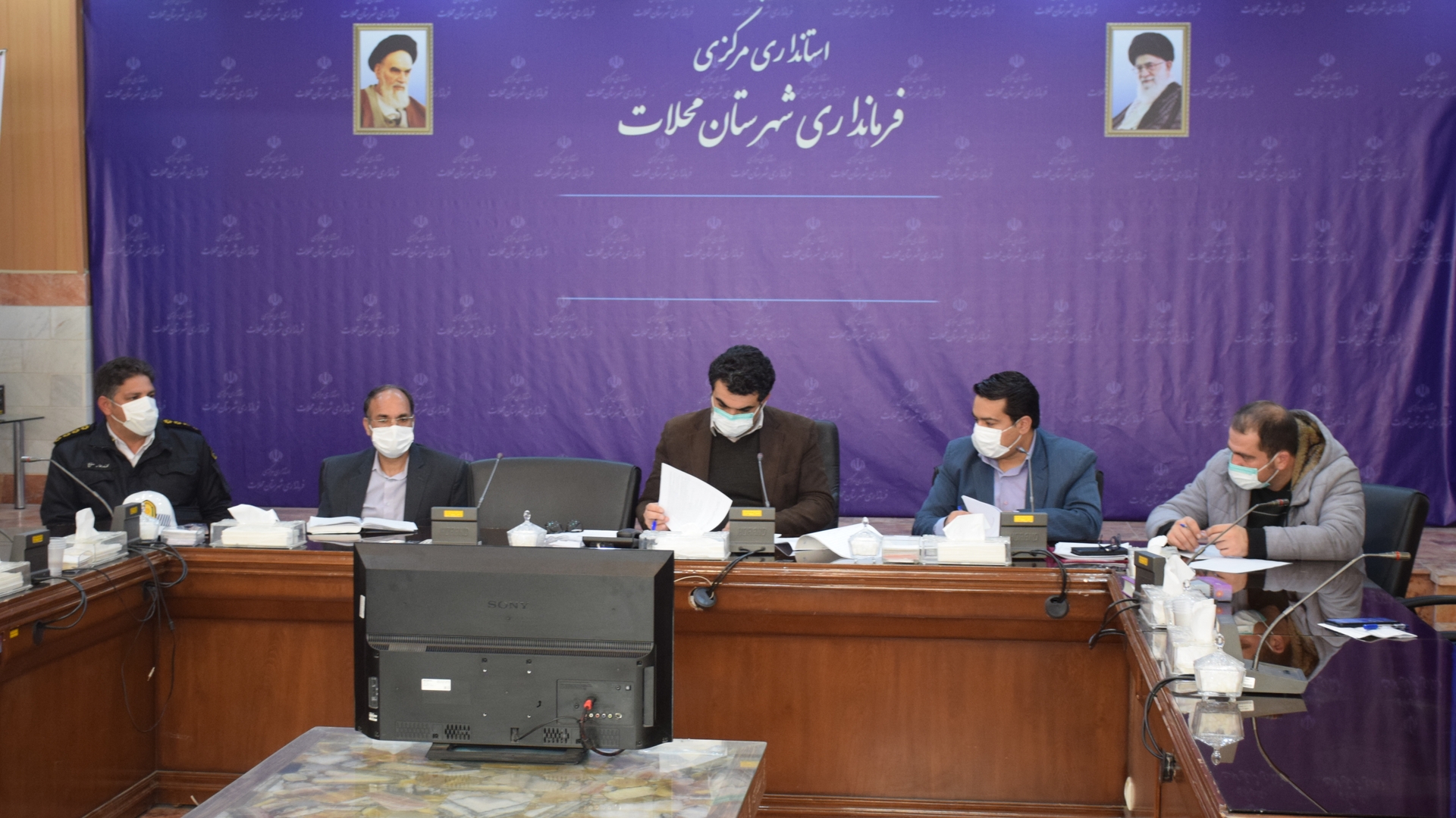 جلسه ستاد اجرایی خدمات سفر شهرستان محلات ویژه نوروز ۱۴۰۱ به ریاست فیروزی معاون برنامه ریزی و هماهنگی امور عمرانی فرمانداری برگزار گردید.