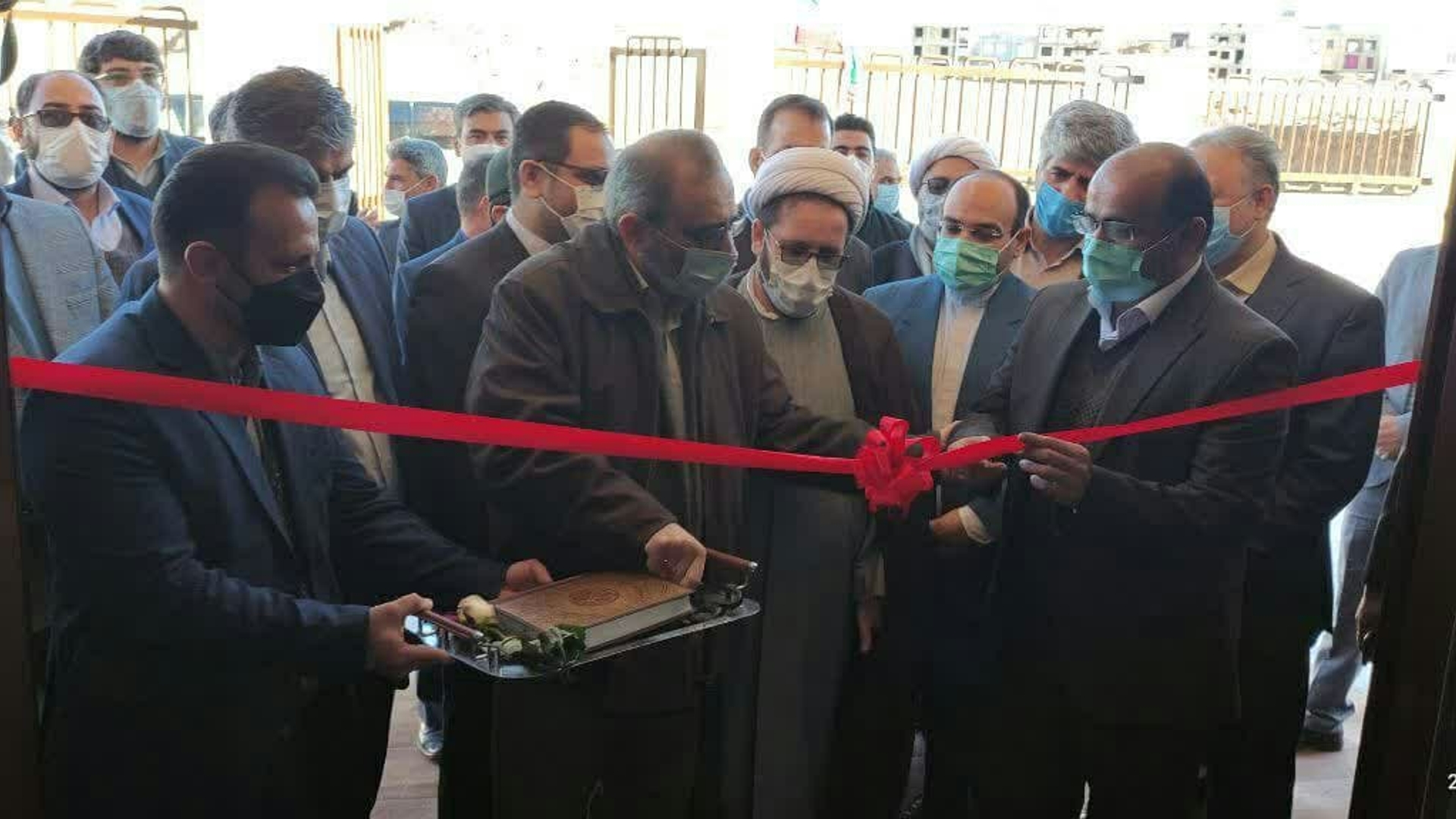 افتتاح ساختمان جدیدالاحداث ثبت اسناد و املاک شهرستان کمیجان در روز انقلاب شهرستان کمیجان