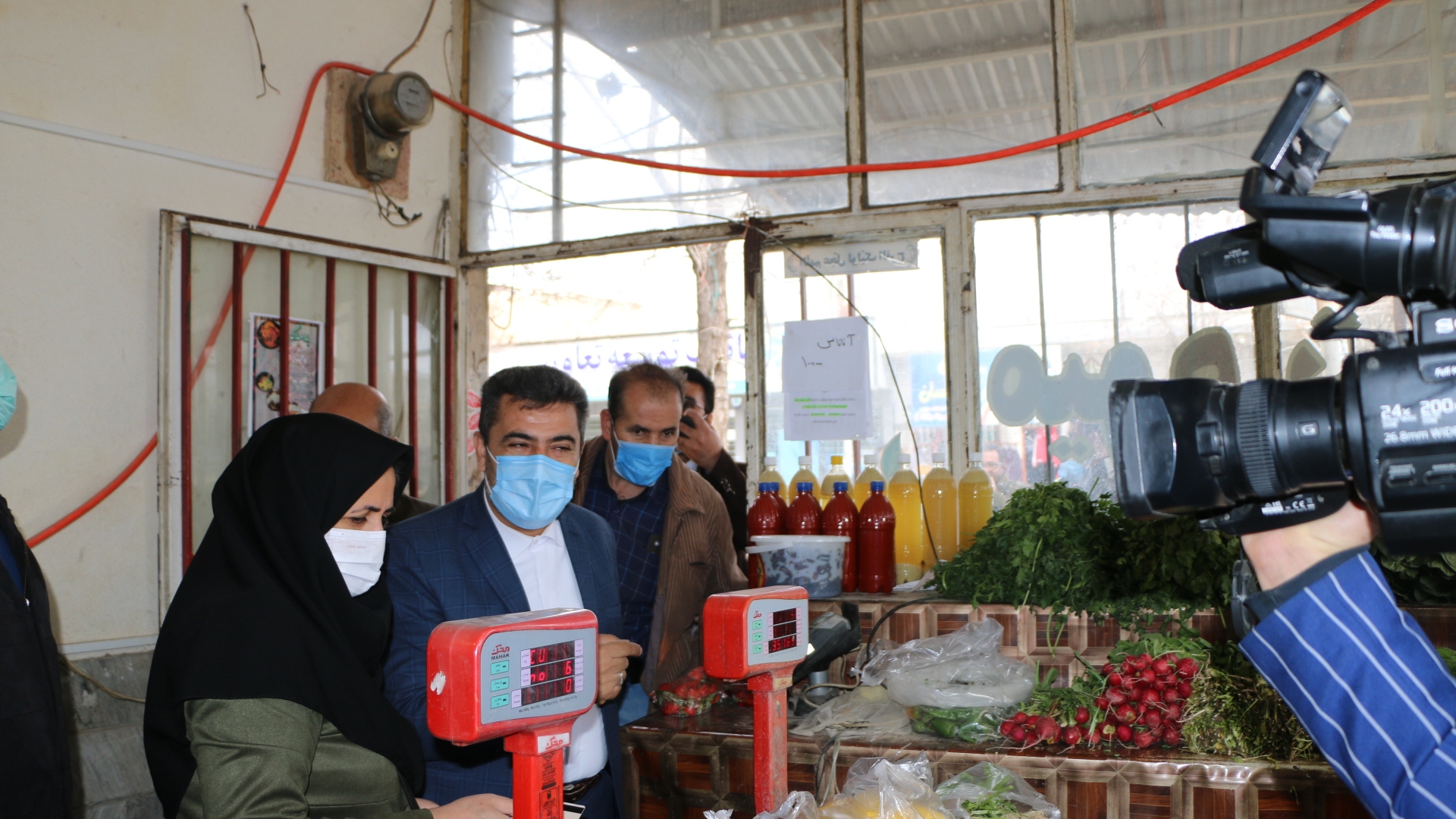 برگزاری مانور نظارتی ستاد تنظیم بازار در سطح شهرستان شازند