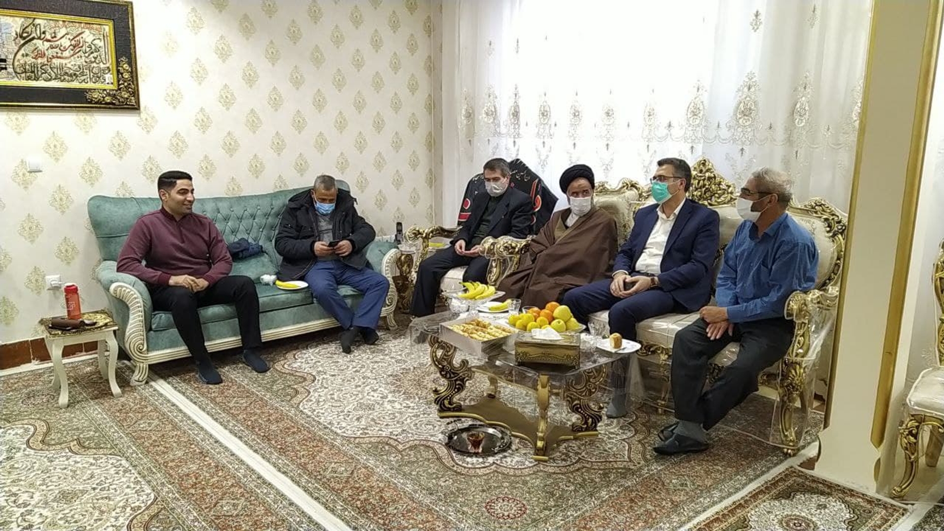 فرماندار با تعدادی از جانبازان دفاع مقدس شهرستان خمین دیدار کرد